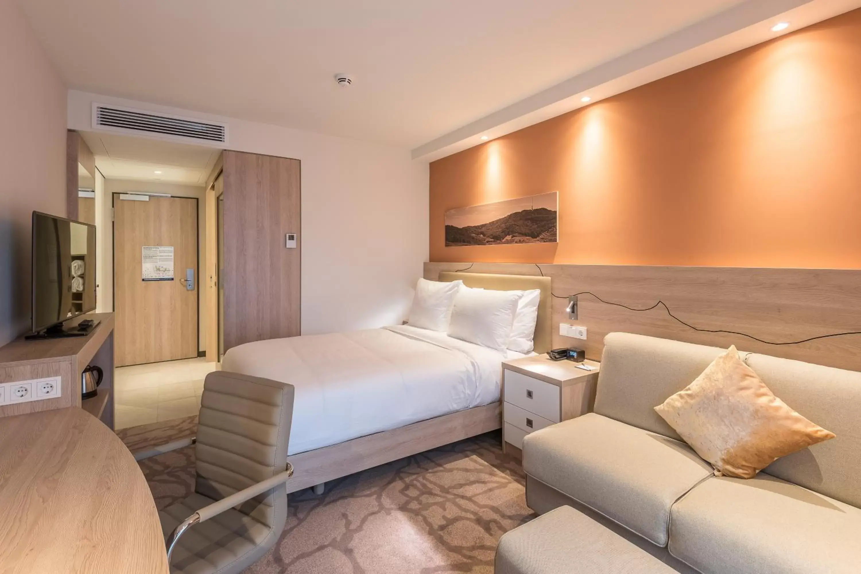 Bed in Hampton By Hilton Freiburg Bed in Hampton By Hilton Freiburg