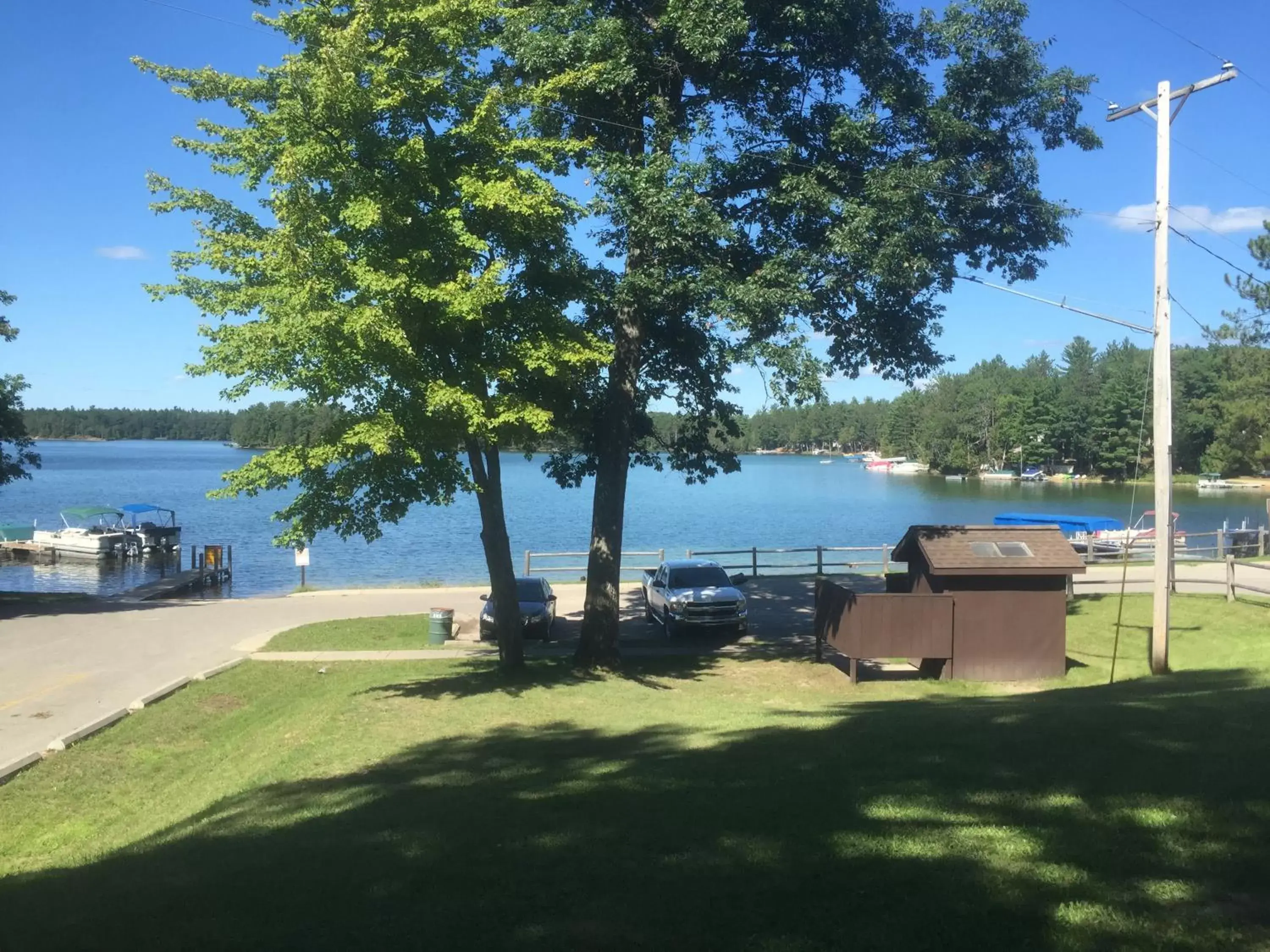 Natural landscape in Clear Lake Resort Natural landscape in Clear Lake Resort