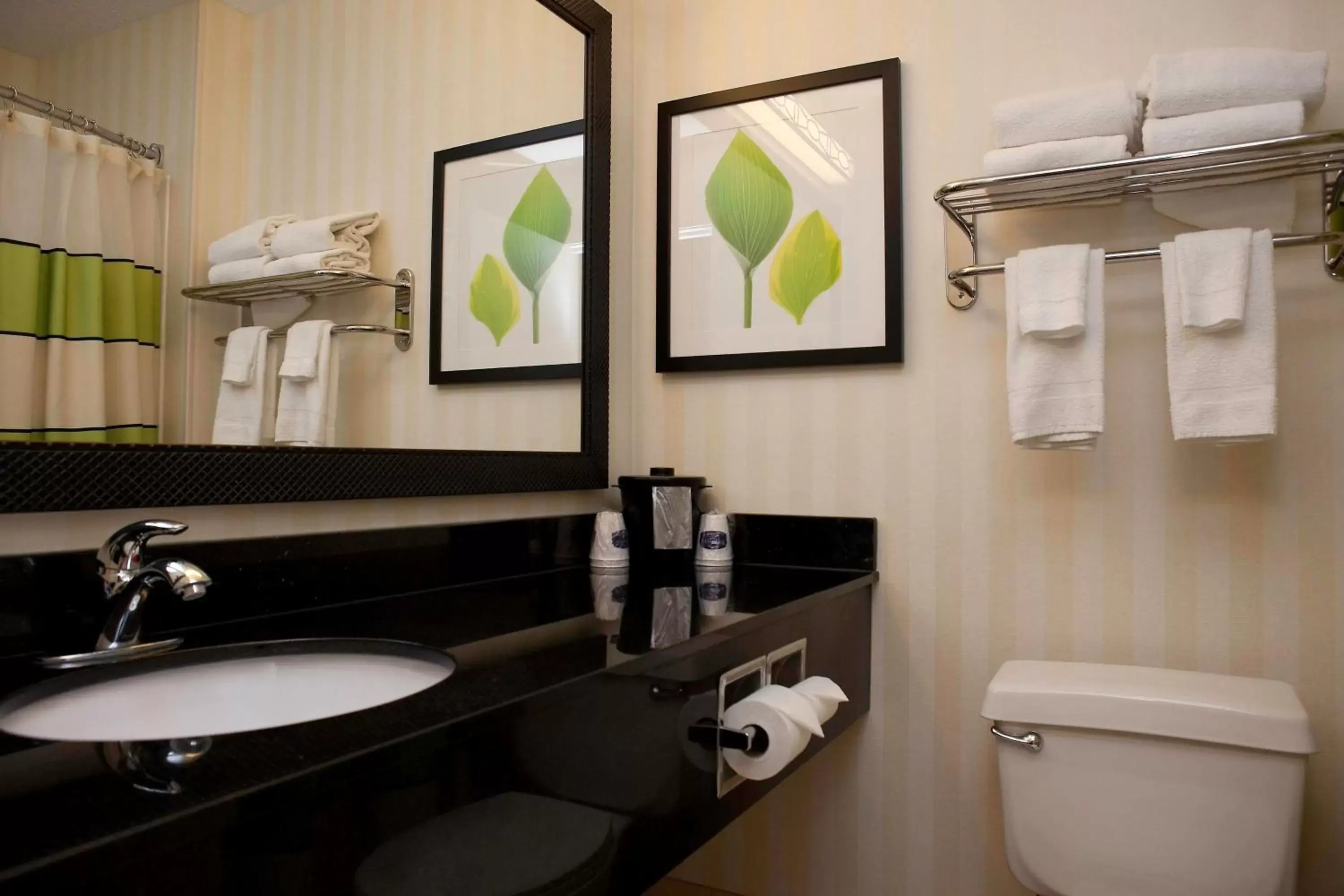 Bathroom in Fairfield Inn & Suites Joliet North/Plainfield