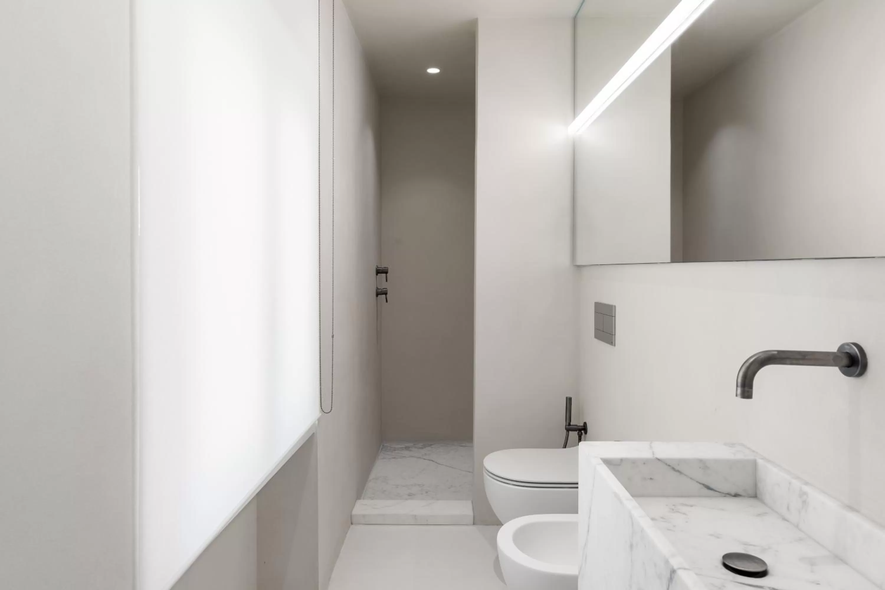 Bathroom in Hotel Scenario