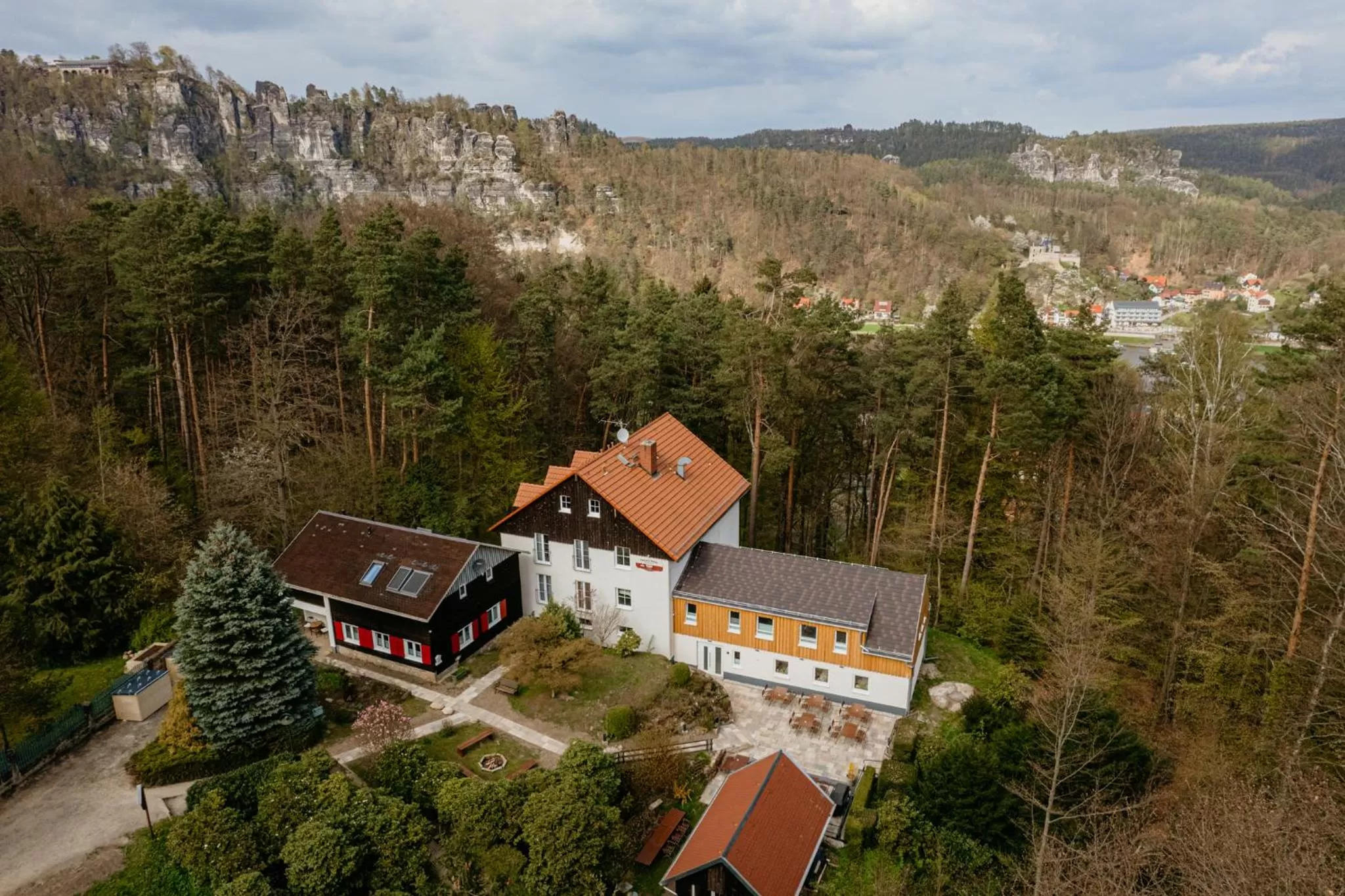 Property building in Bergpension Laasen Perle Rathen