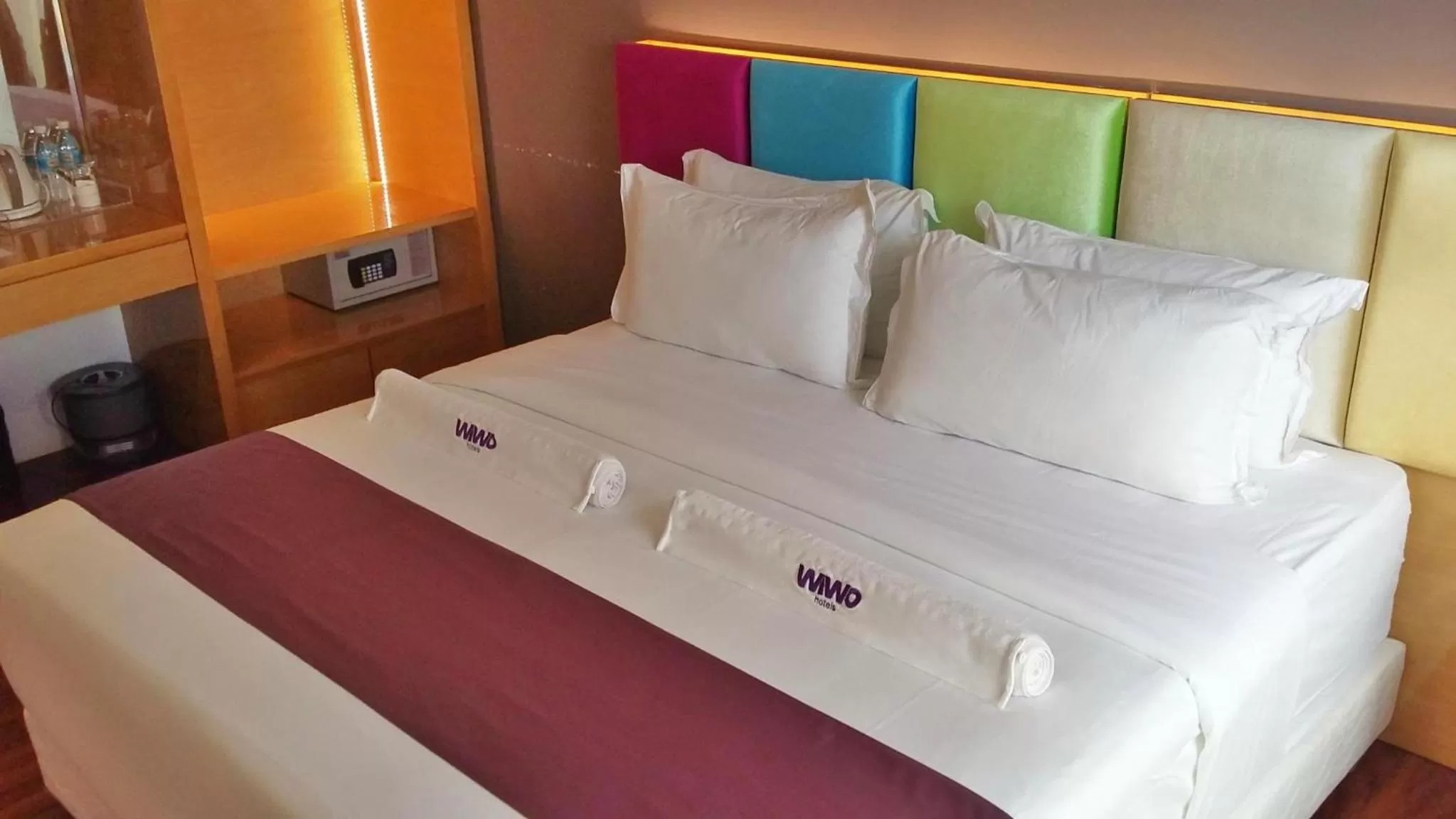 Bed in WIWO Hotel