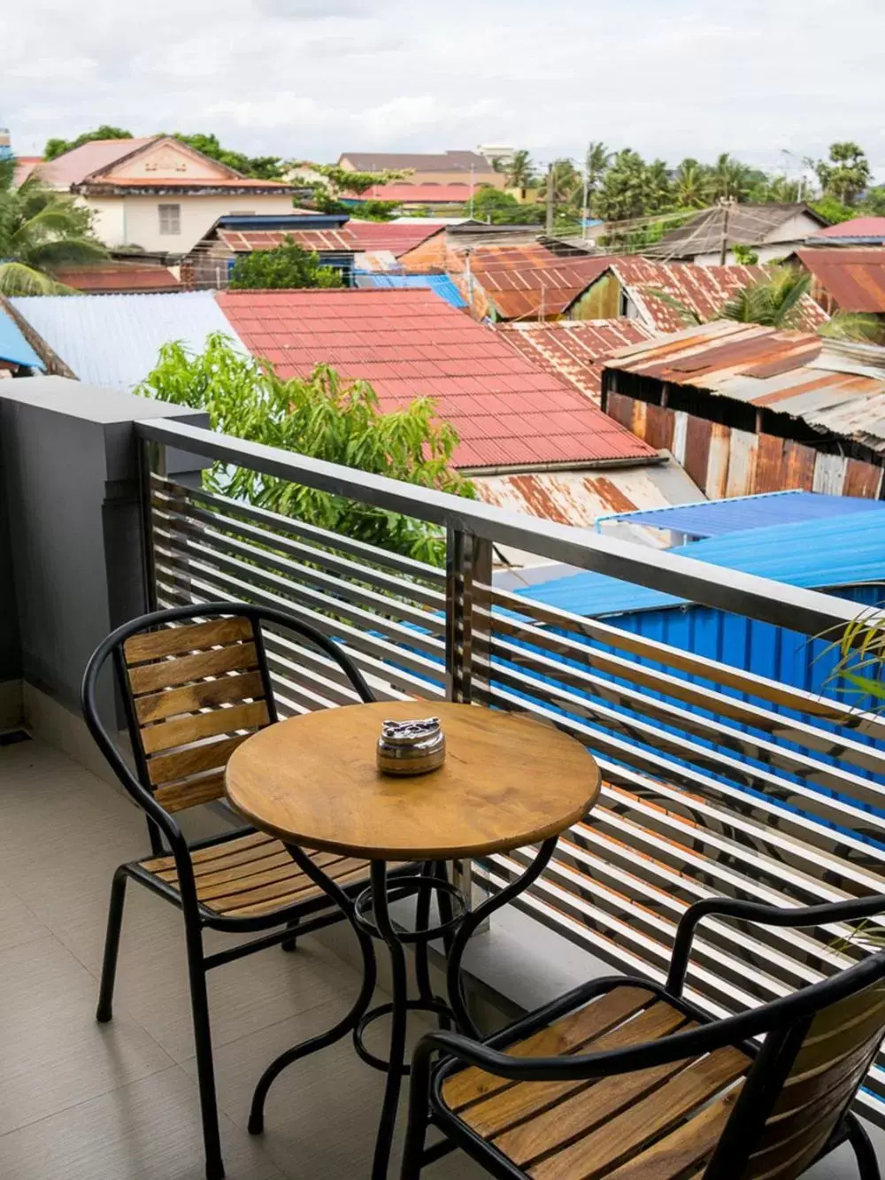 Balcony/Terrace, Pool View in Hotel Five.S