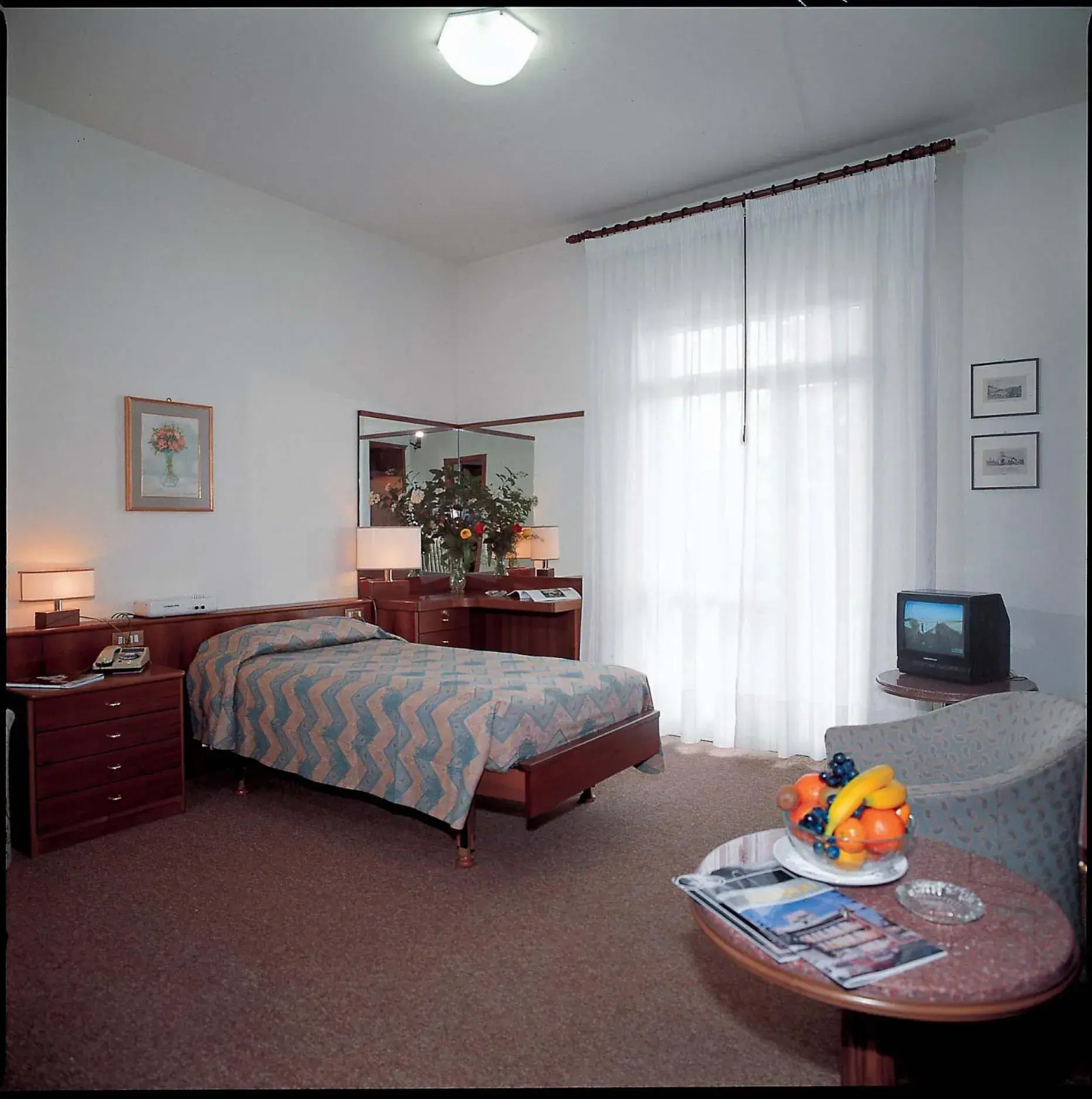 Economy Single Room with Balcony in Hotel Ariston Molino Buja