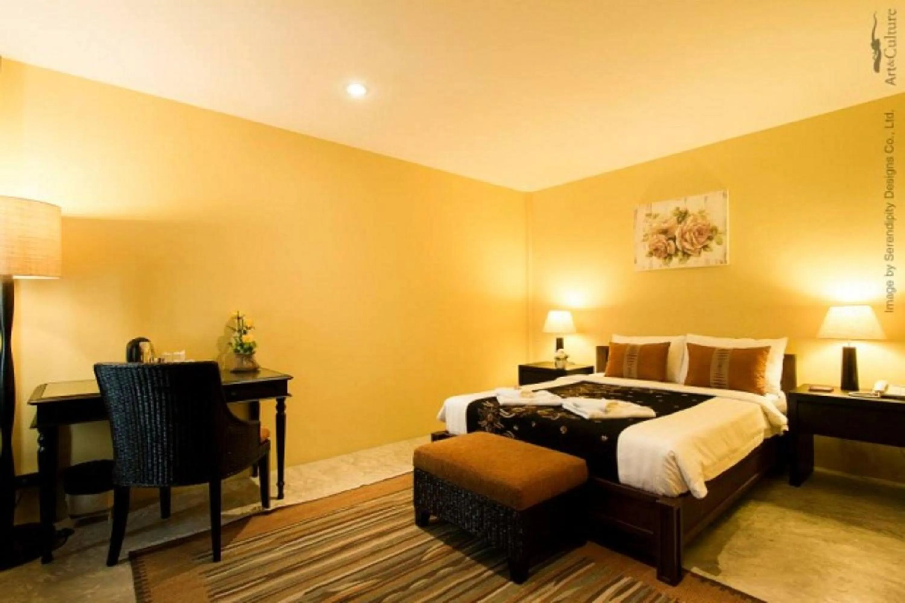 Bedroom, Bed in Baan PhuAnda Phuket