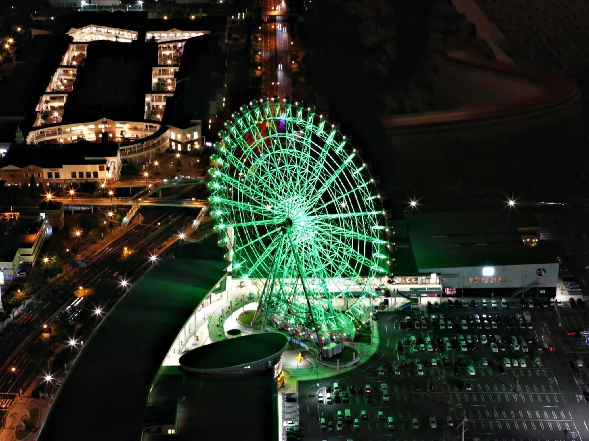 View (from property/room), Bird's-eye View in Star Gate Hotel Kansai Airport