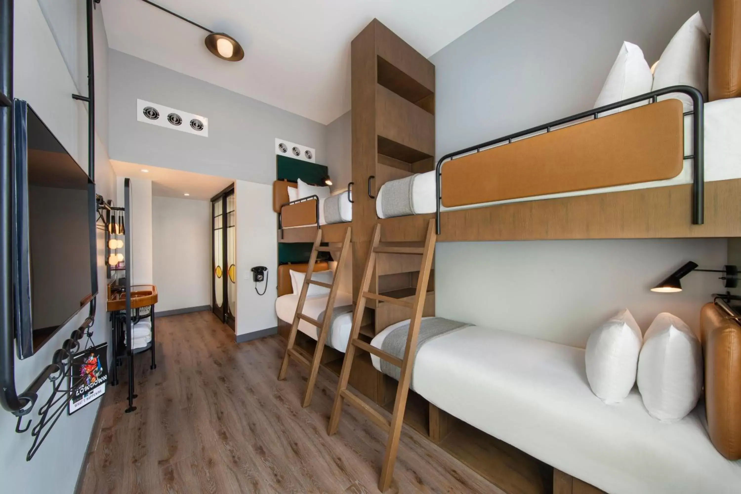 Photo of the whole room, Bunk Bed in Moxy NYC Lower East Side