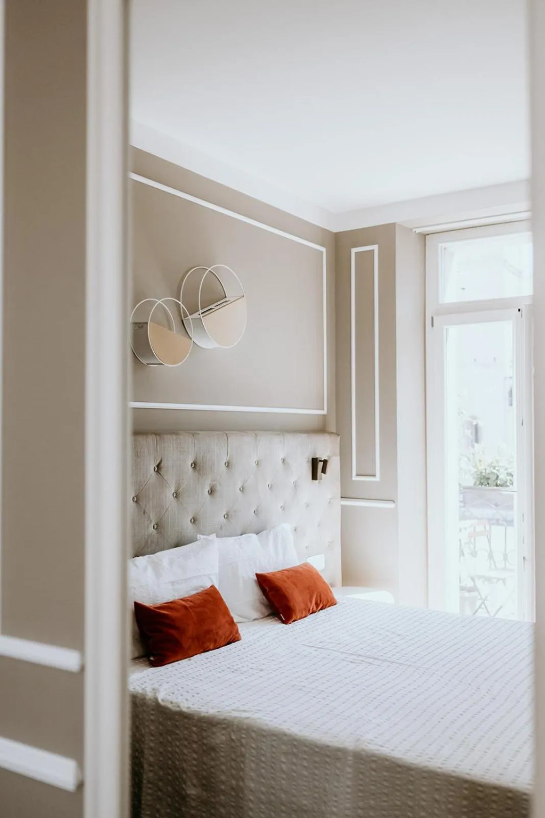 Bed in Hotel Venezia