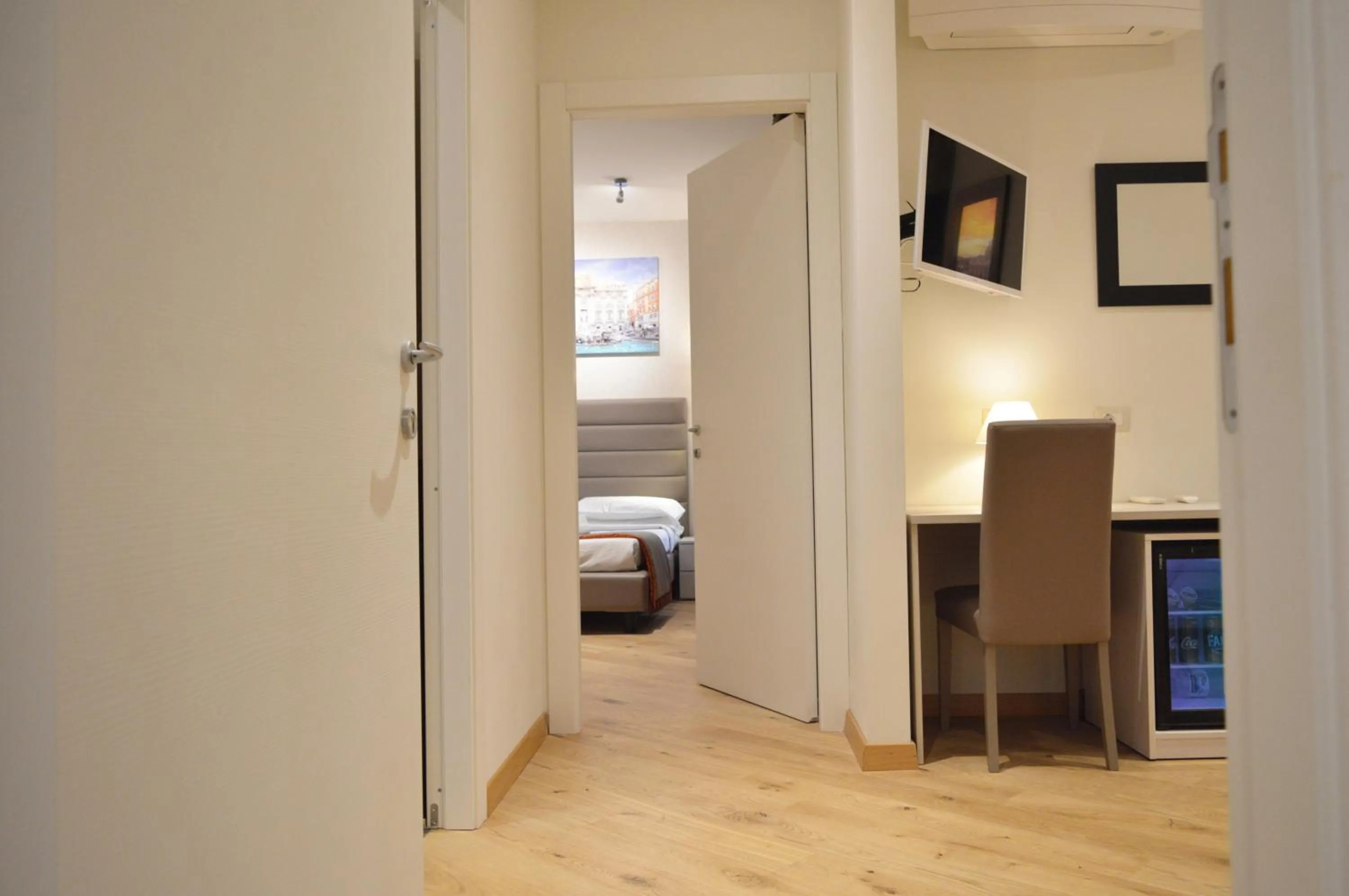 Bed in Vatican City Relais