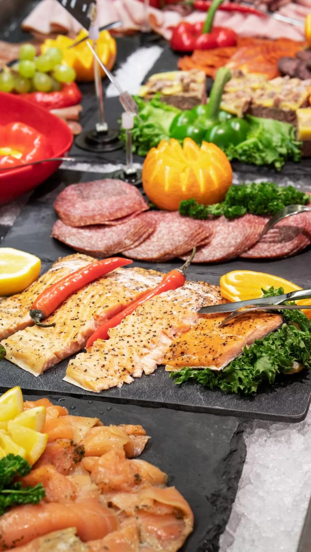 Buffet breakfast in Thon Partner Hotel Kungsbron