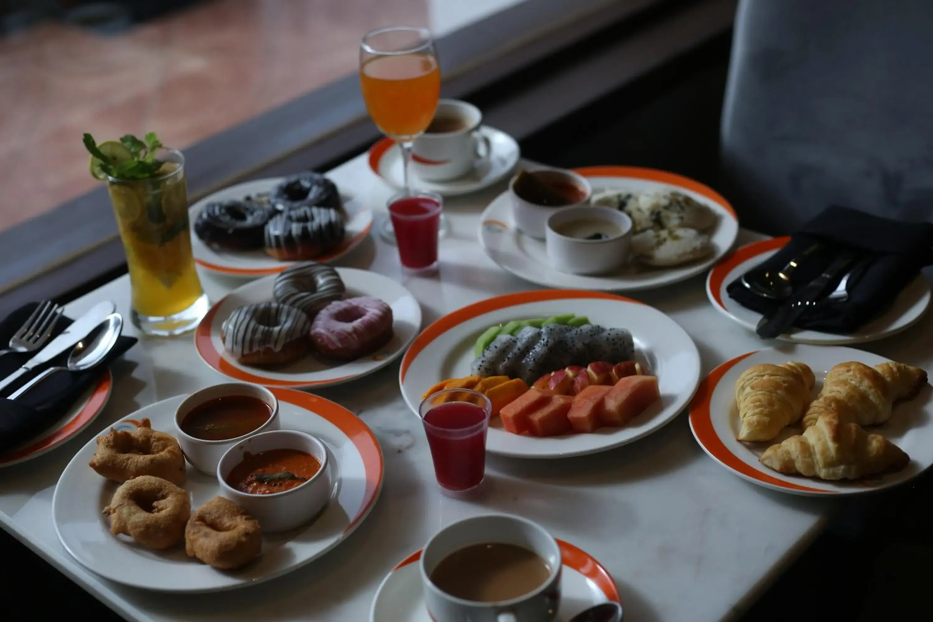 Breakfast in The Lagoona Resort