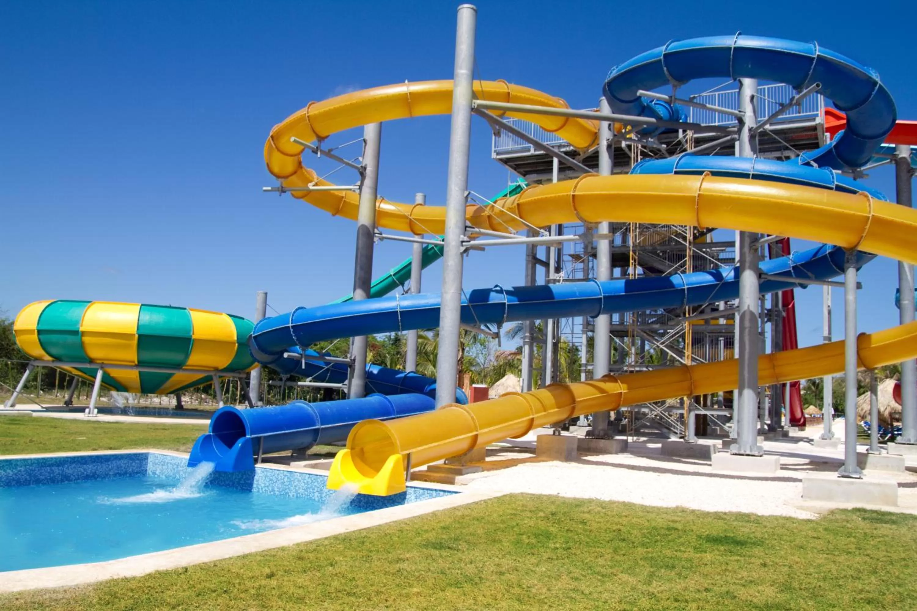 Aqua park in Grand Sirenis Punta Cana Resort & Aquagames - All Inclusive