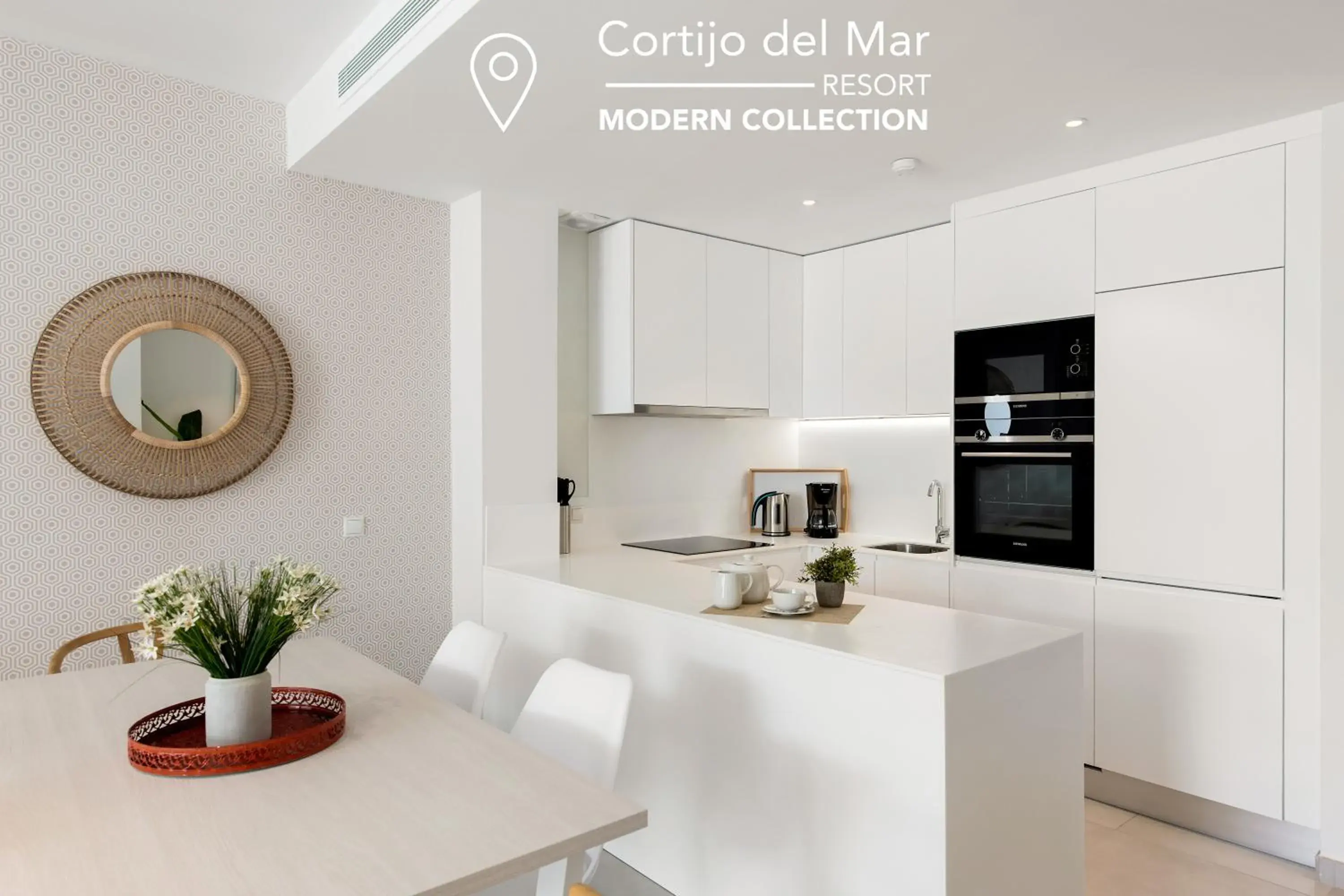 Kitchen or kitchenette in Cortijo Del Mar Resort