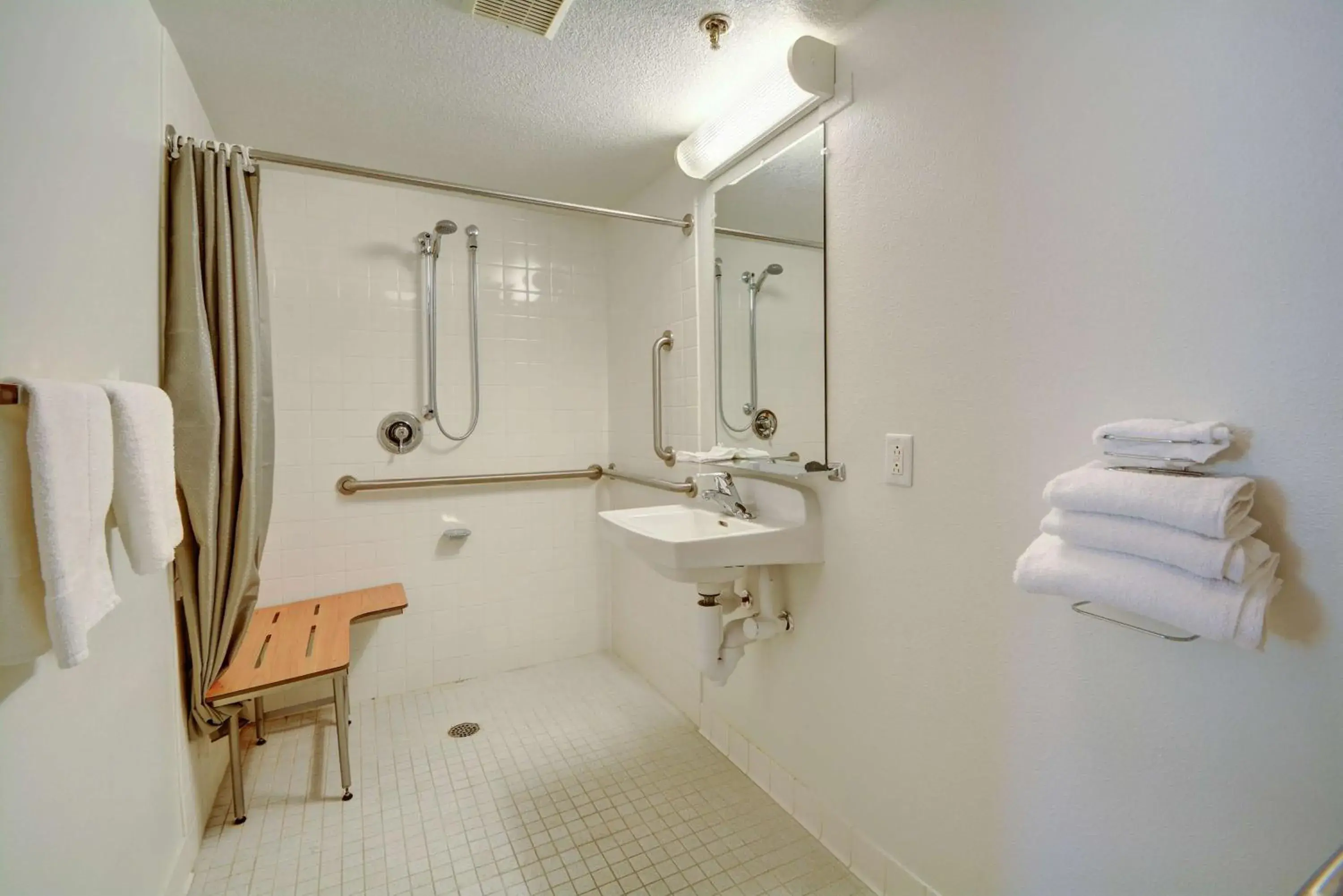 Bathroom in Motel 6-Windsor Locks, CT - Hartford Bathroom in Motel 6-Windsor Locks, CT - Hartford