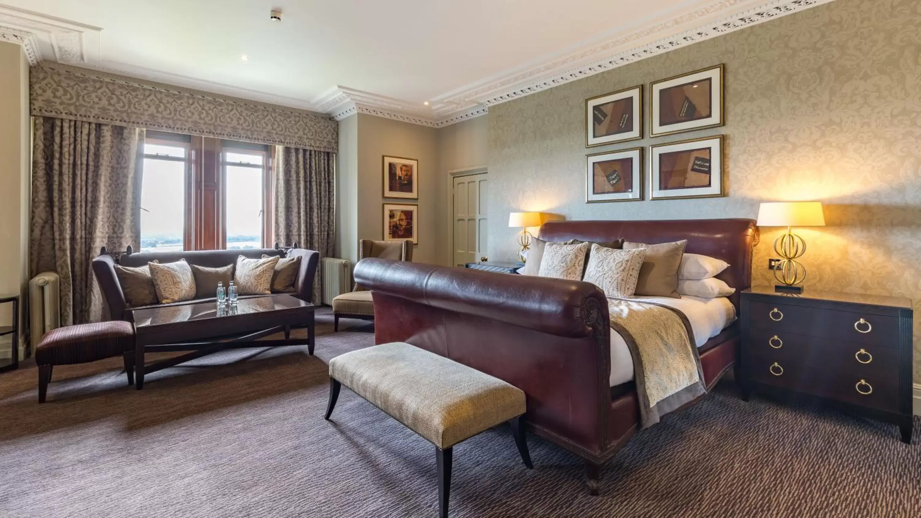 Bedroom, Seating Area in Nutfield Priory Hotel & Spa