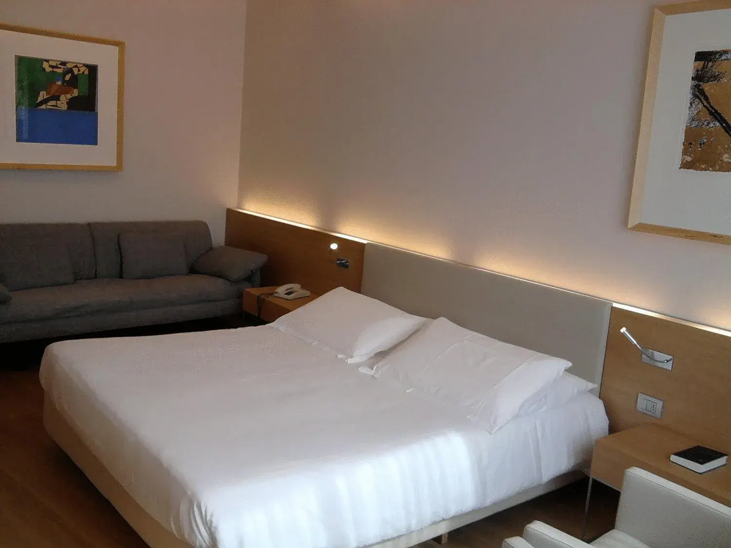 Bed in Hotel Internazionale