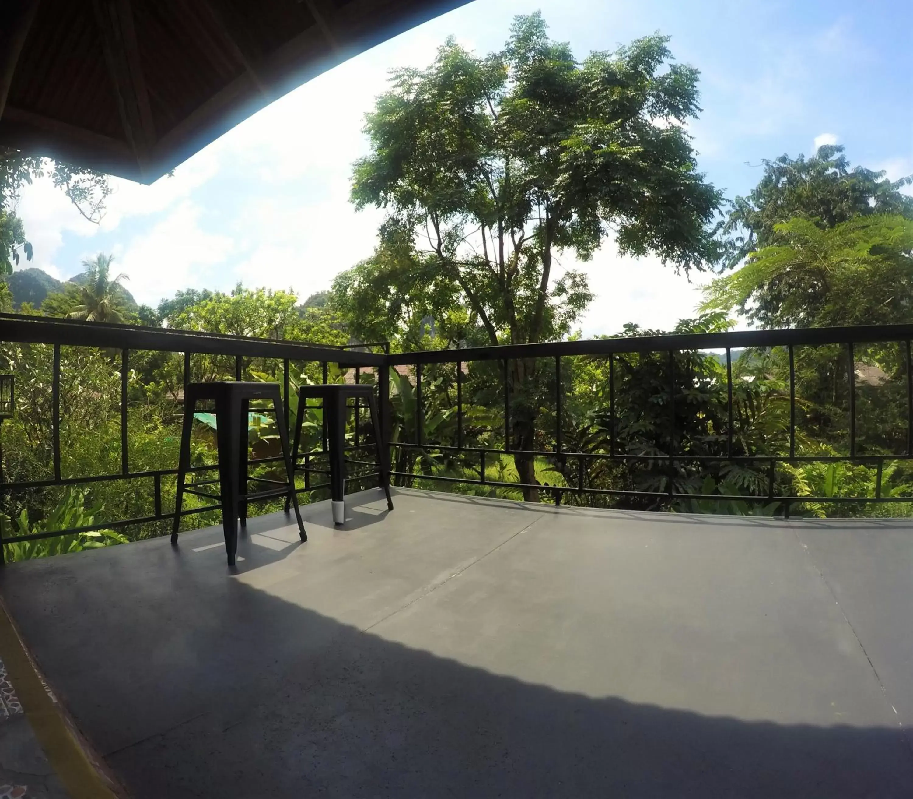 Balcony/Terrace in Khao Sok Morning Mist Resort