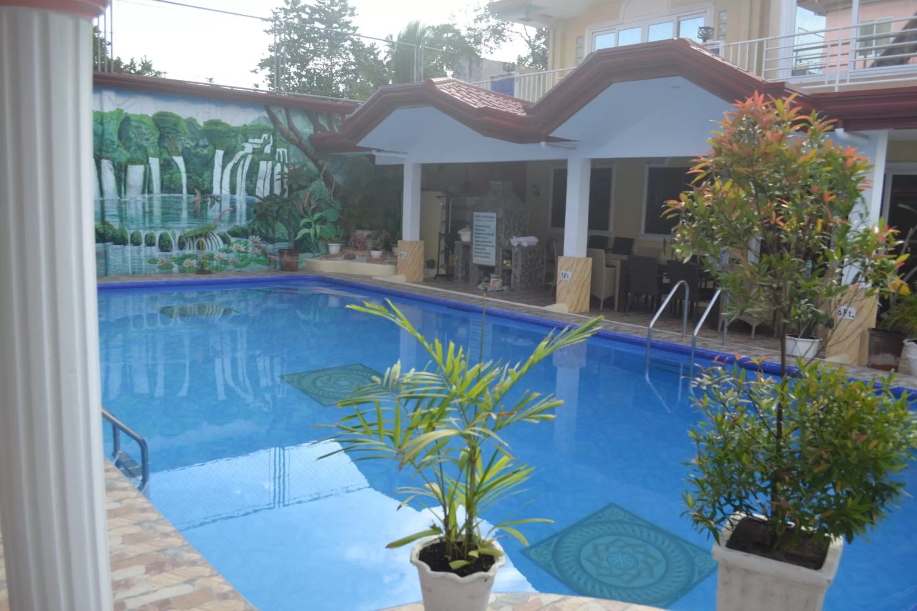 Swimming pool in Villa Prescilla