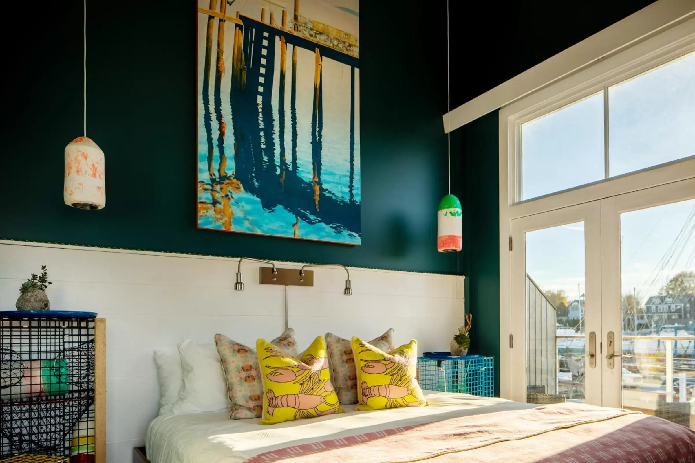 Bedroom in The Boathouse