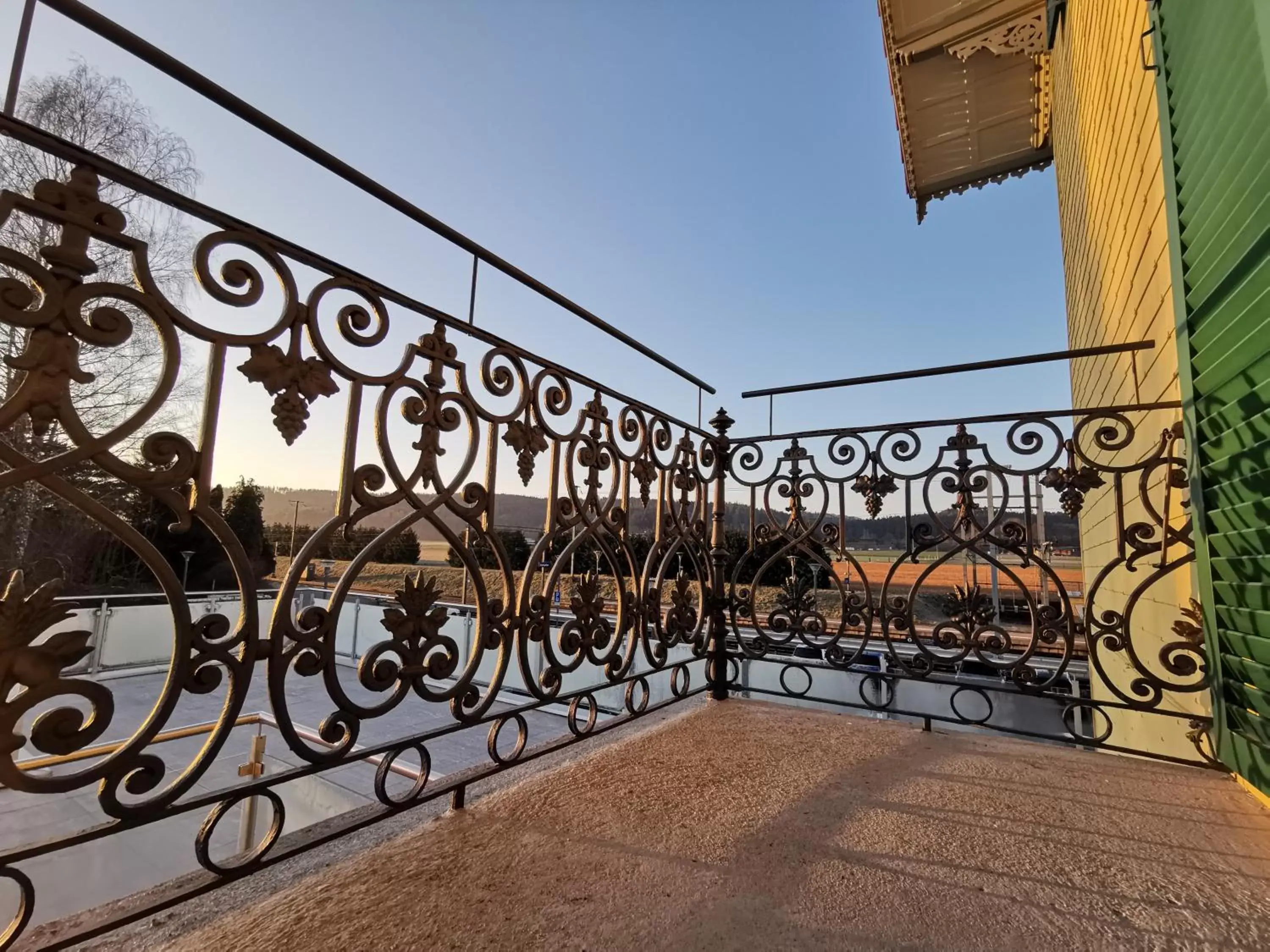 Balcony/Terrace in Boutique Hotel BS16 bevor Bern City