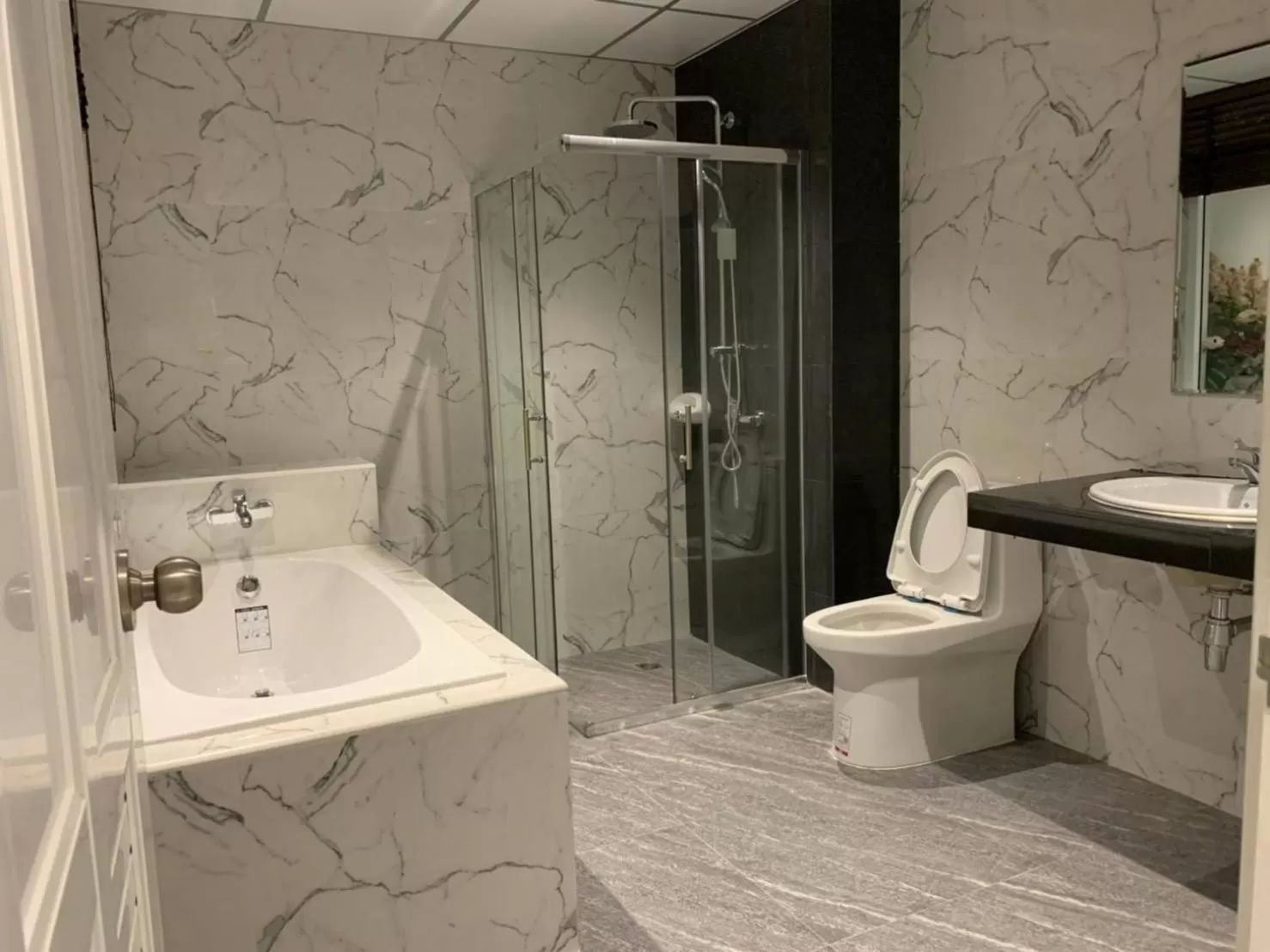 Bathroom in Grand Inter Hotel