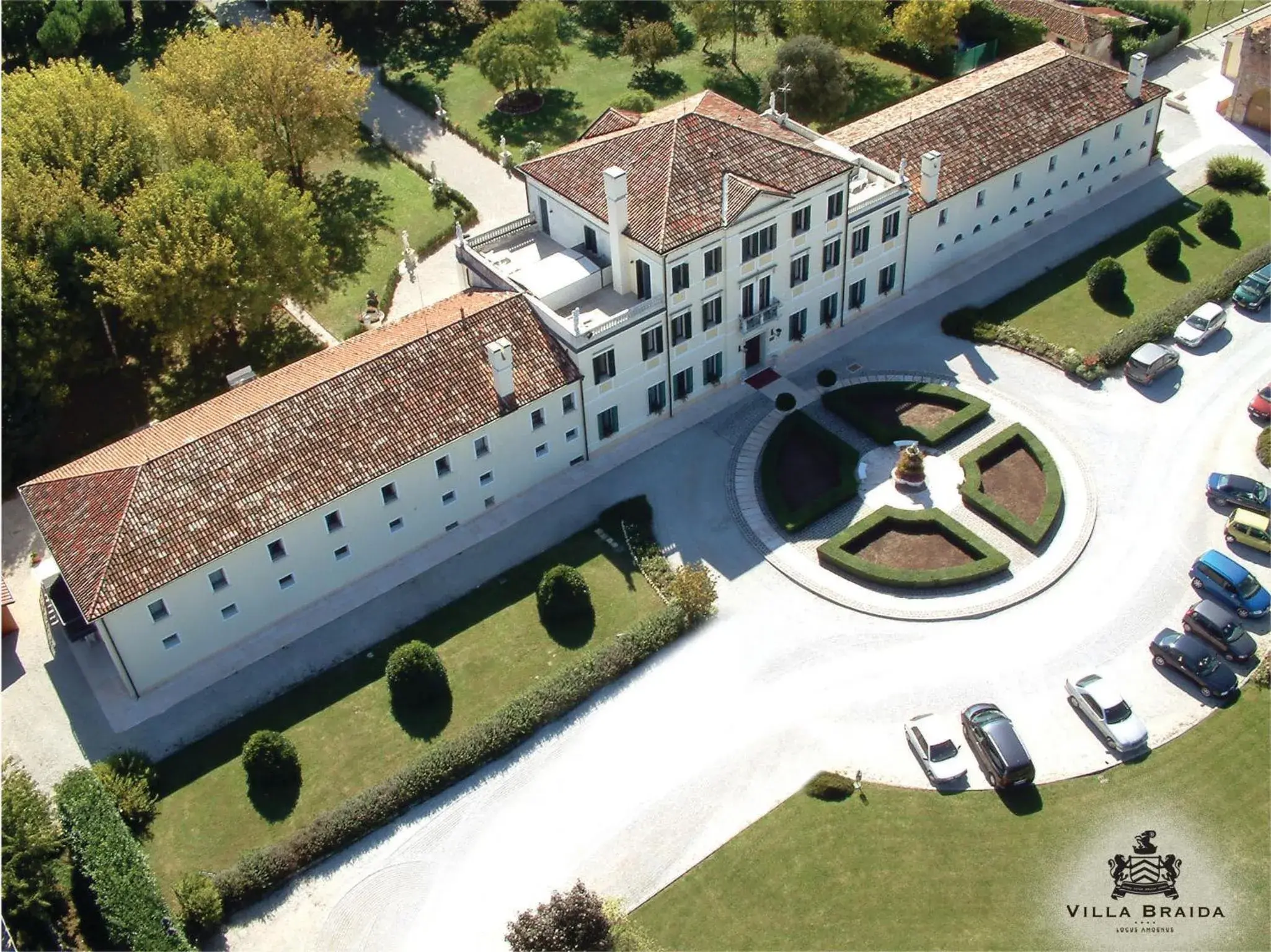 Bird's eye view, Bird's-eye View in Hotel Villa Braida