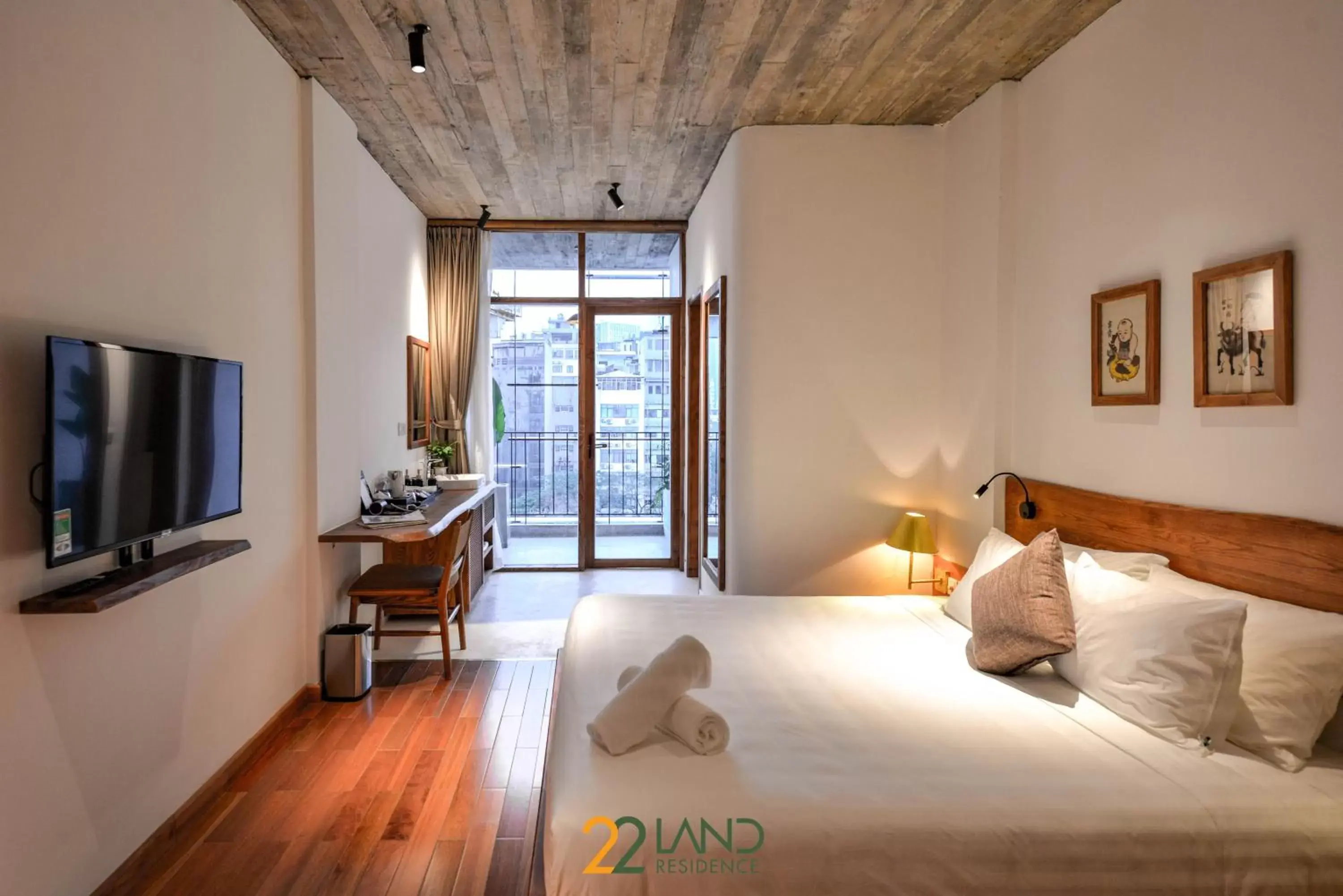 Bed in 22Land Hotel & Residence Bed in 22Land Hotel & Residence