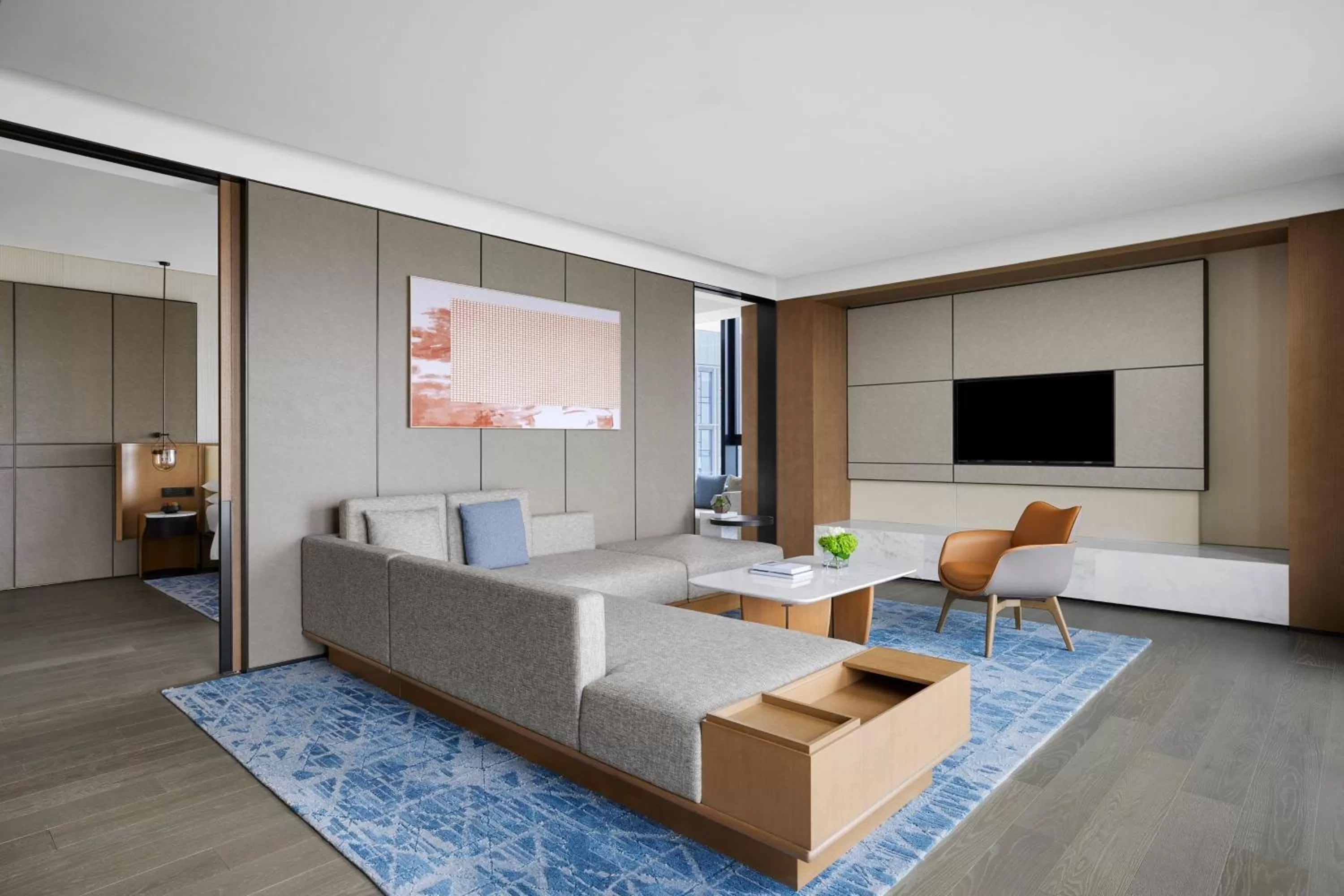 Lounge or bar in Nantong Marriott Hotel