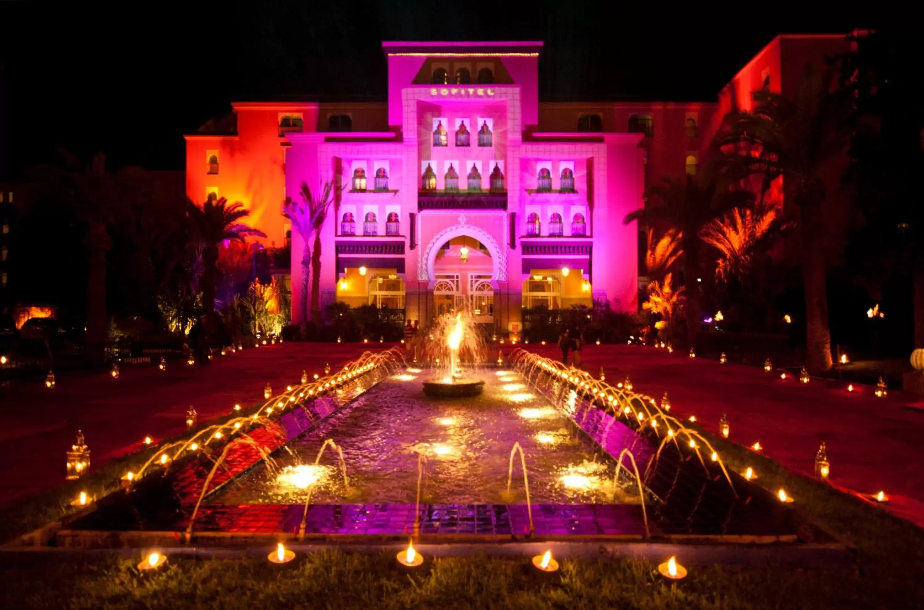 Facade/entrance, Property Building in Sofitel Marrakech Lounge and Spa