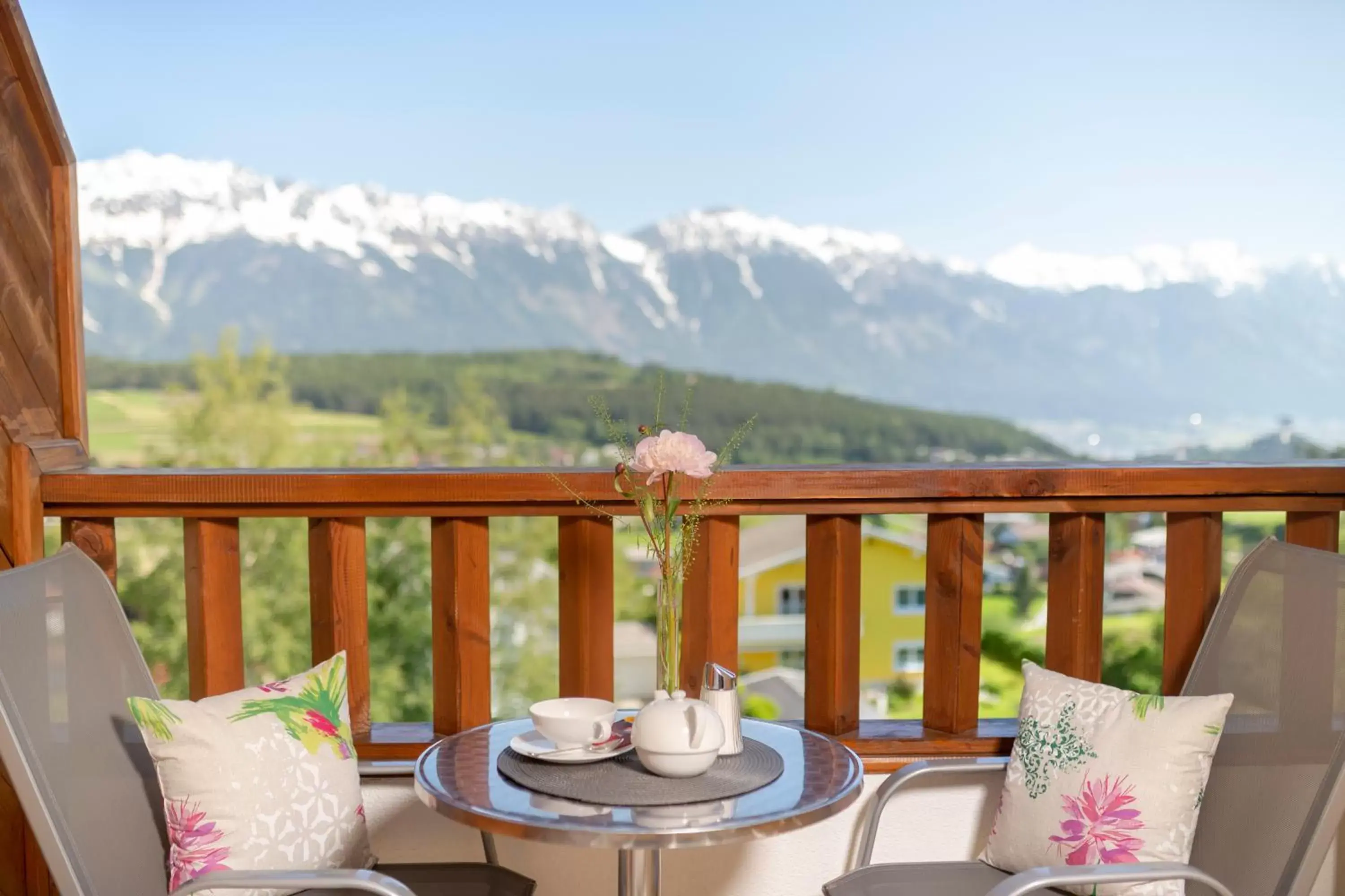 Balcony/Terrace in Hotel Seppl