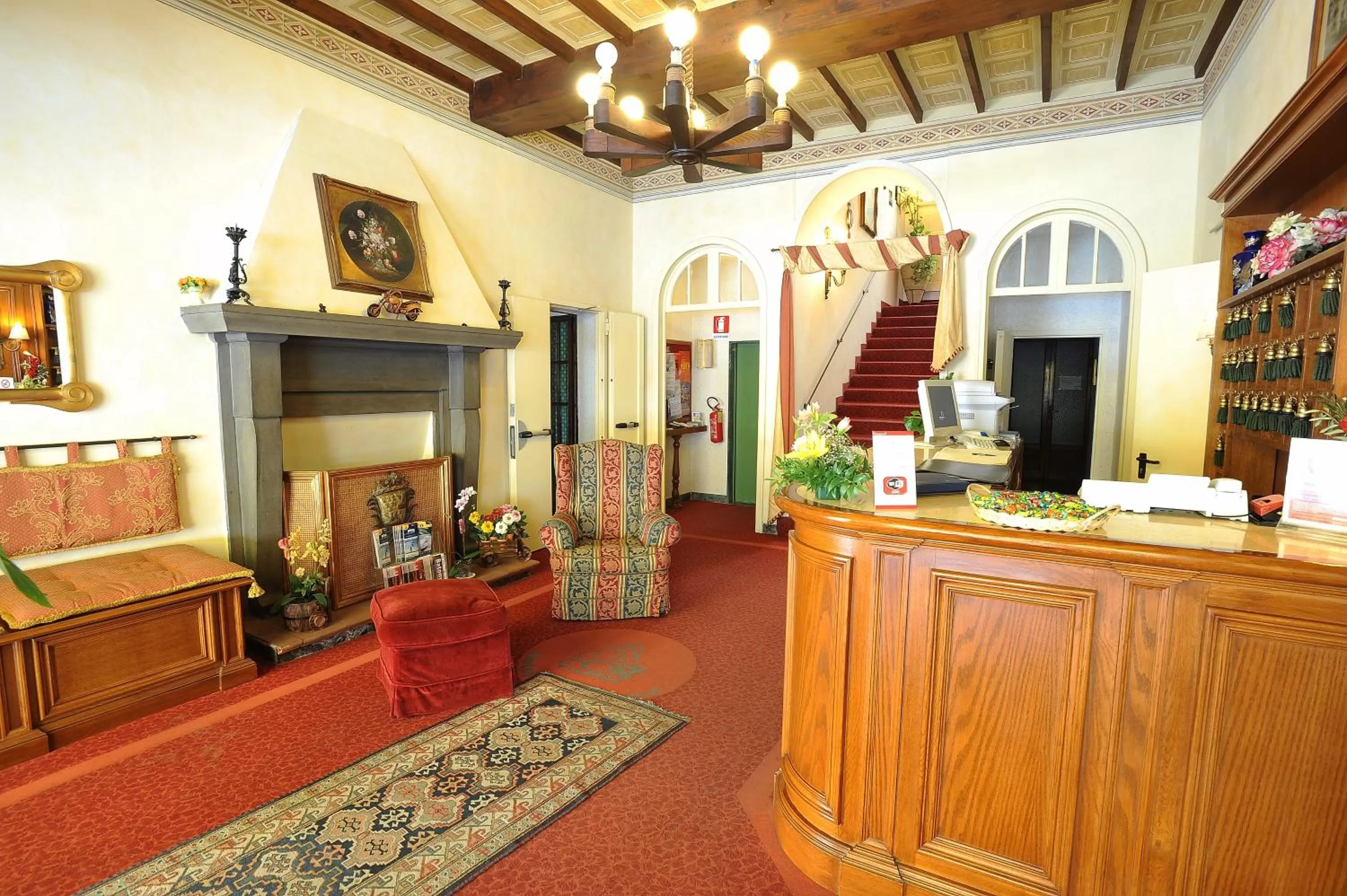Lobby or reception in Hotel Villa Kinzica