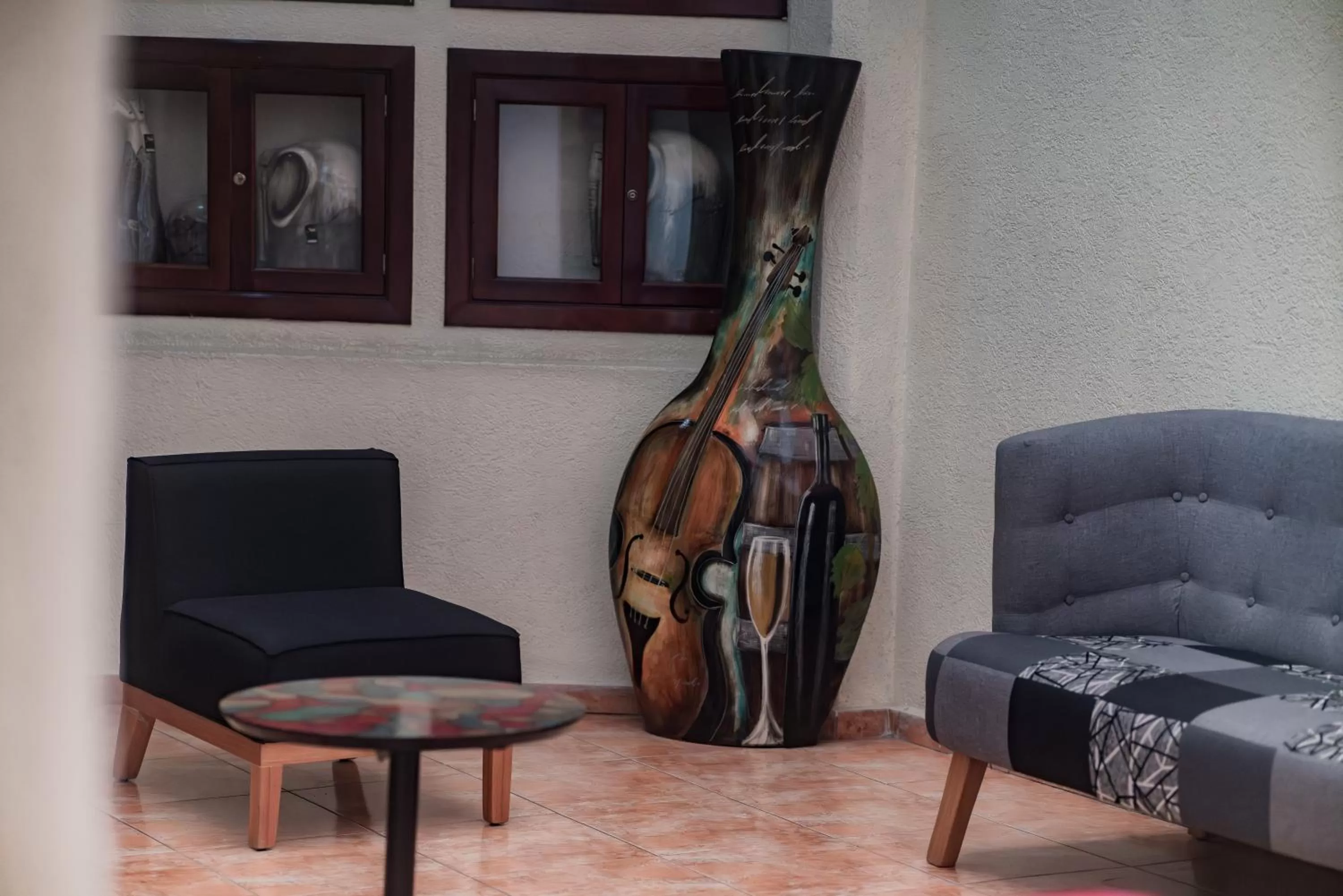 Living room in Hotel Alcazar - Guadalajara Centro Historico