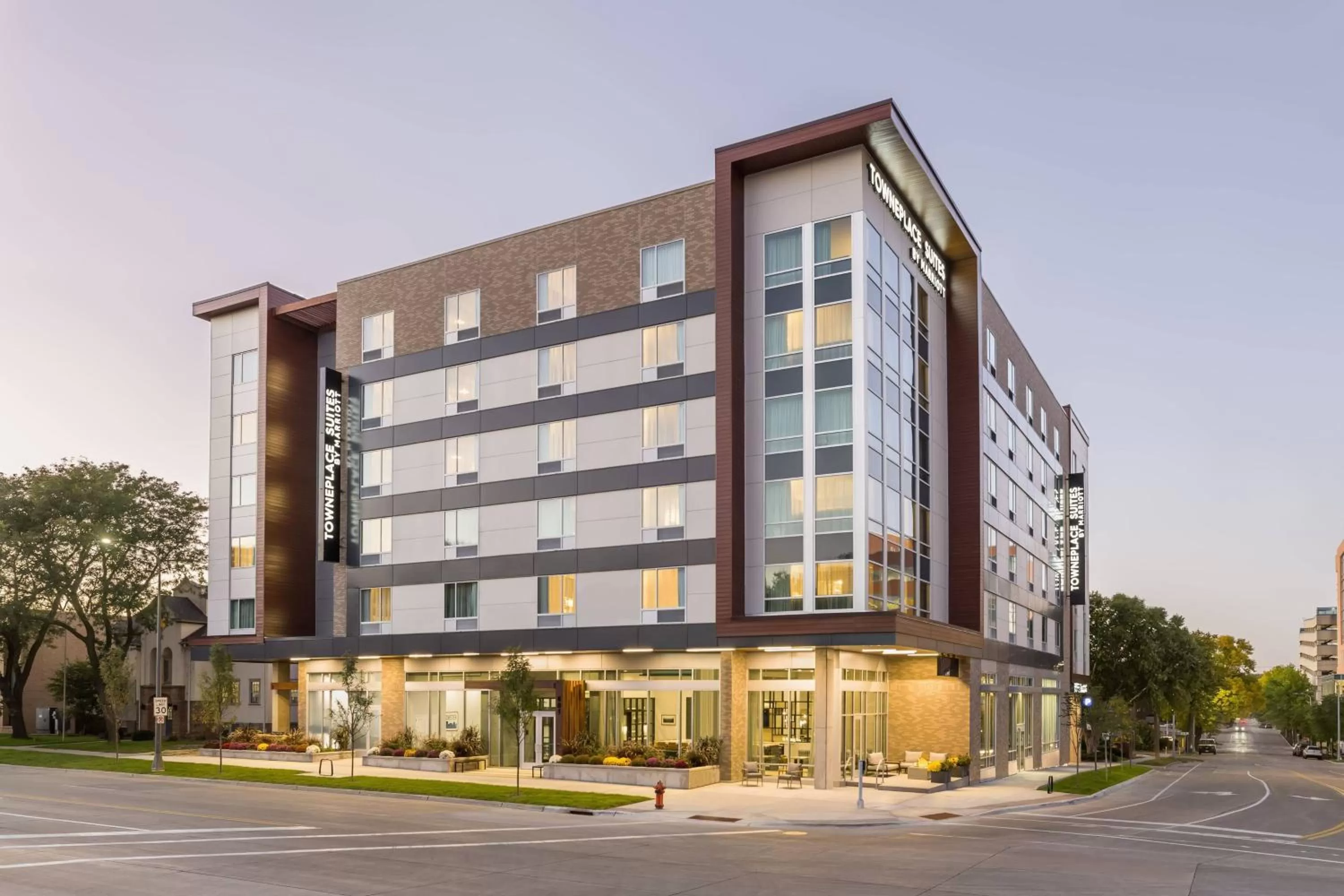 Property building in TownePlace Suites By Marriott Rochester Mayo Clinic Area
