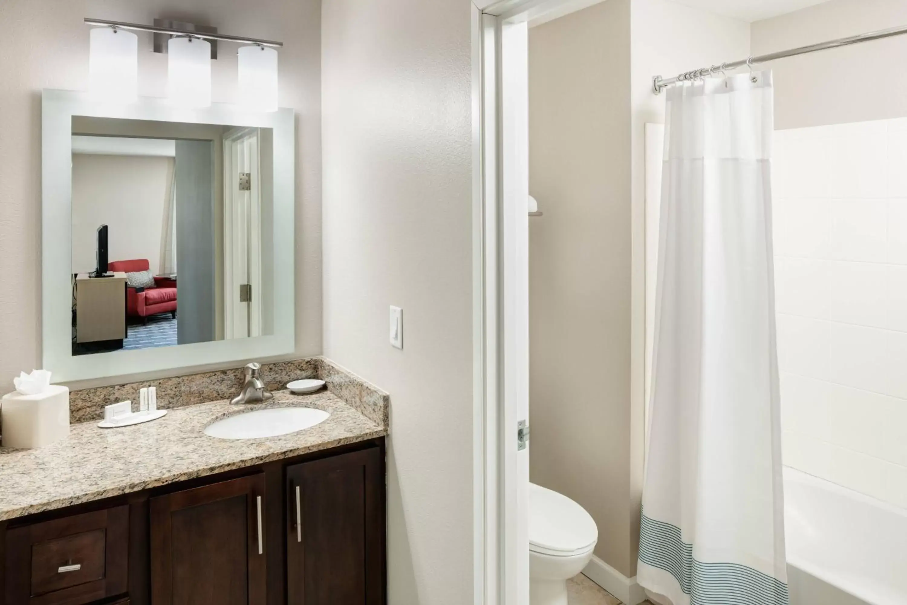 Bathroom in TownePlace Suites Columbia Southeast / Fort Jackson