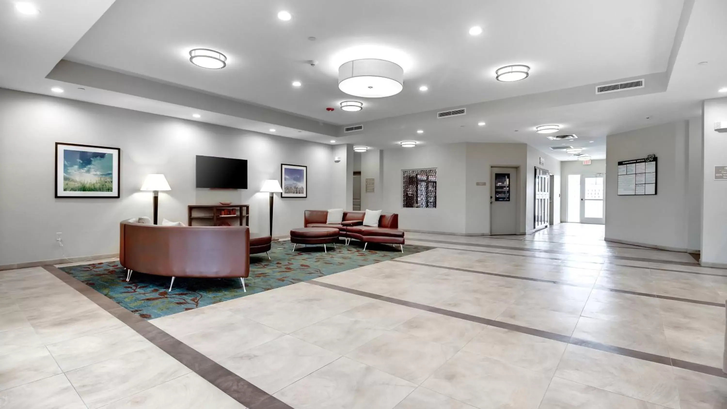 Lobby or reception, Lobby/Reception in Candlewood Suites Waco, an IHG Hotel