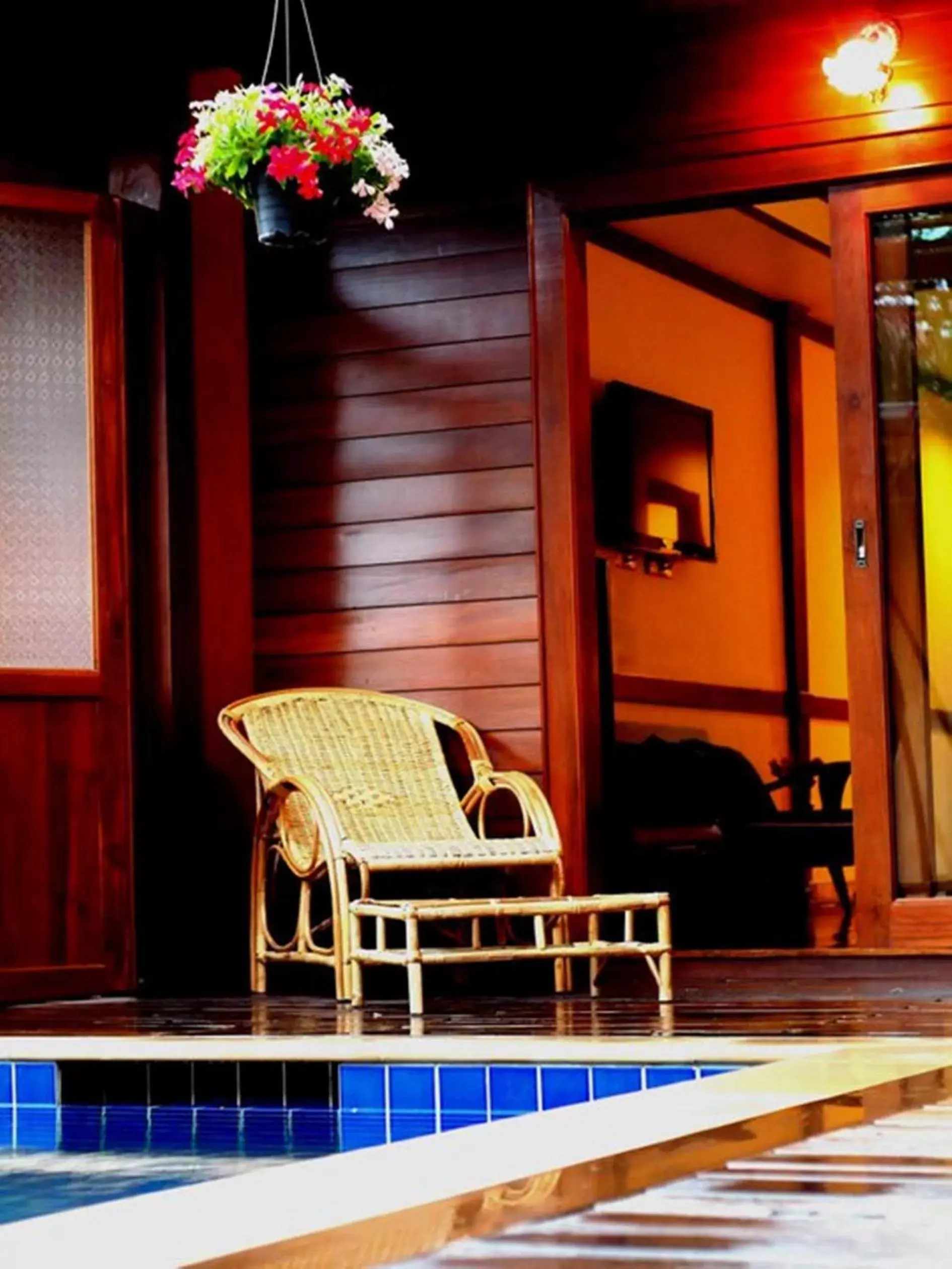 Balcony/Terrace, Swimming Pool in Baan U Sabai Boutique House-SHA Plus