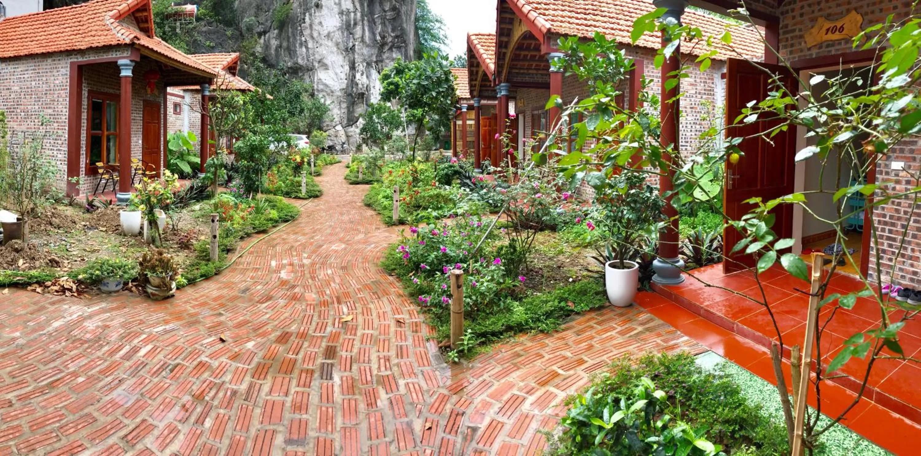 Patio in Ruby Homestay