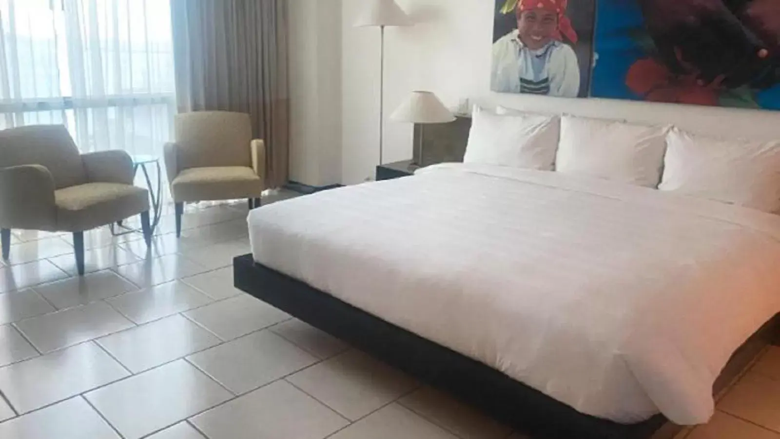 Bed in Decapolis Hotel Panama City