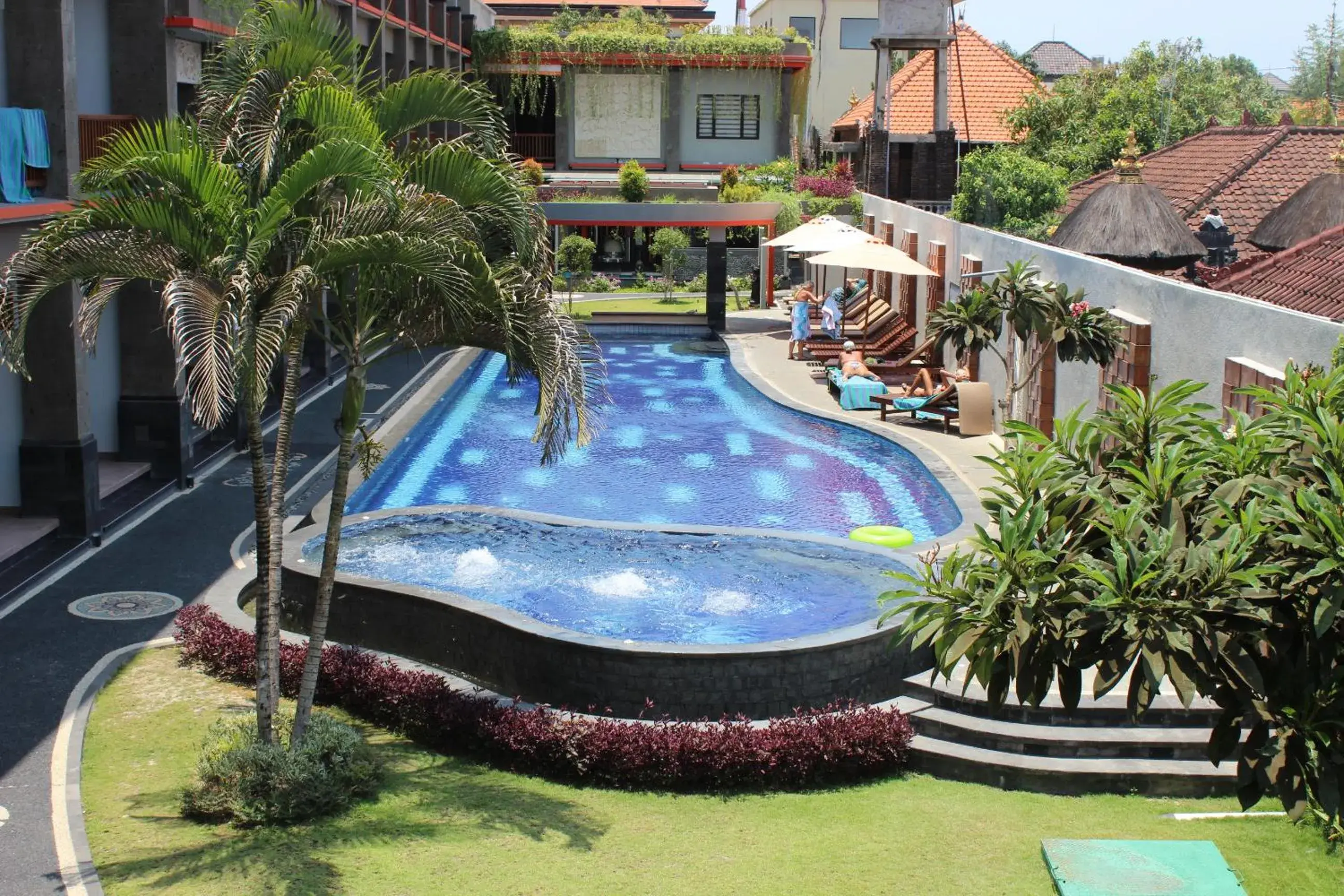 Lounge or bar, Swimming Pool in Grand Sinar Indah