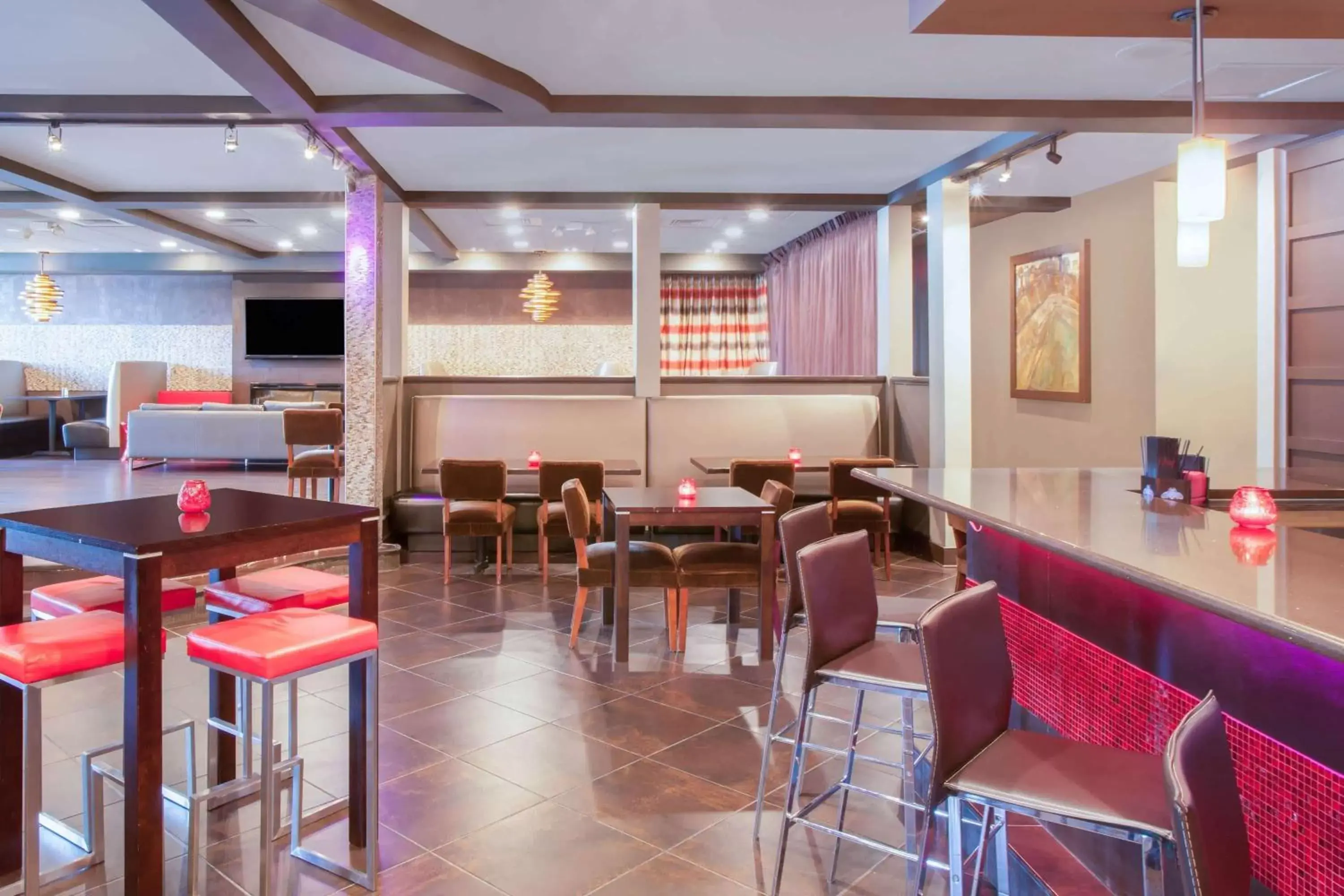 Lounge or bar, Restaurant/Places to Eat in Wyndham Garden Schaumburg Chicago Northwest