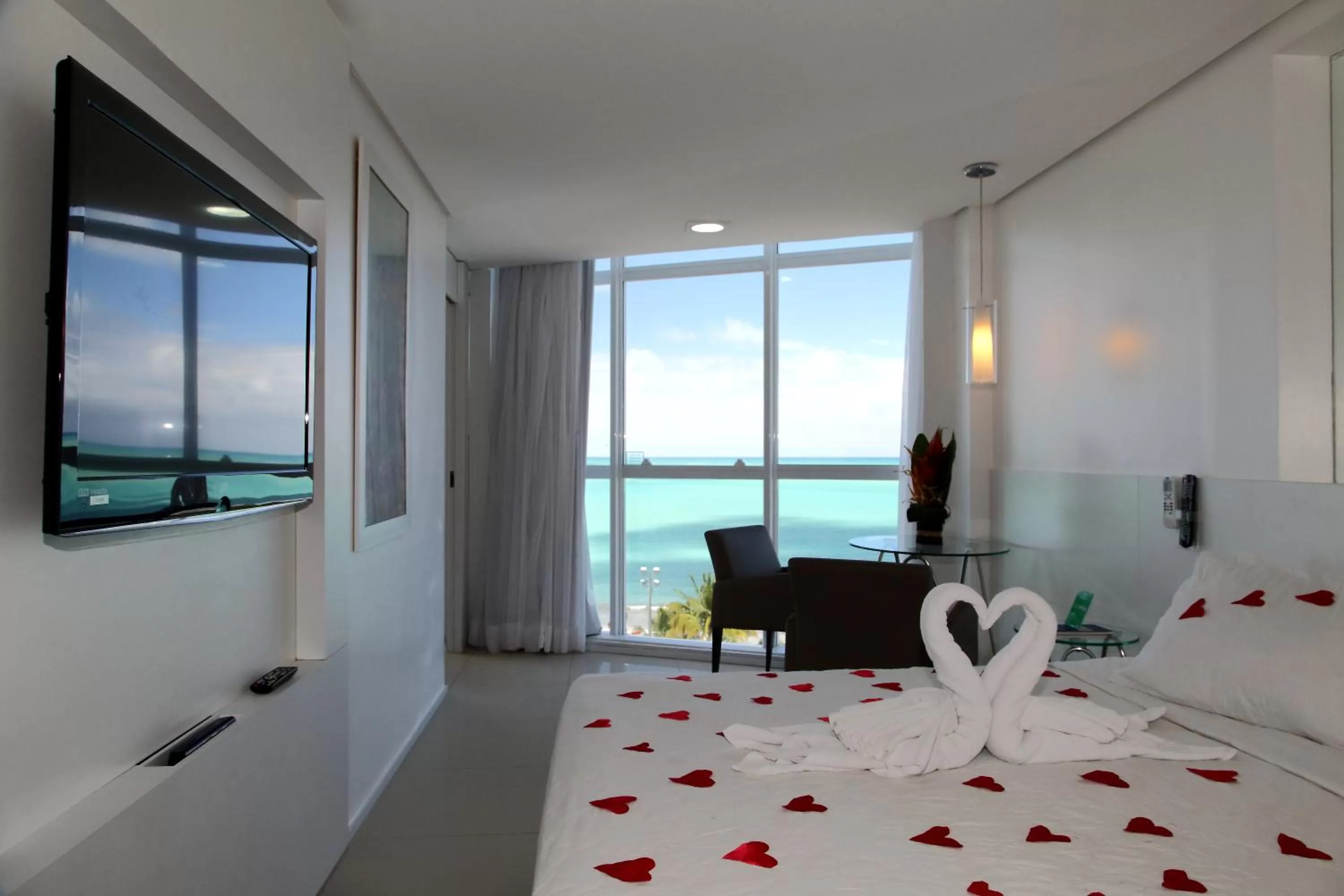 TV and multimedia, Bed in Hotel Brisa Praia Pajuçara