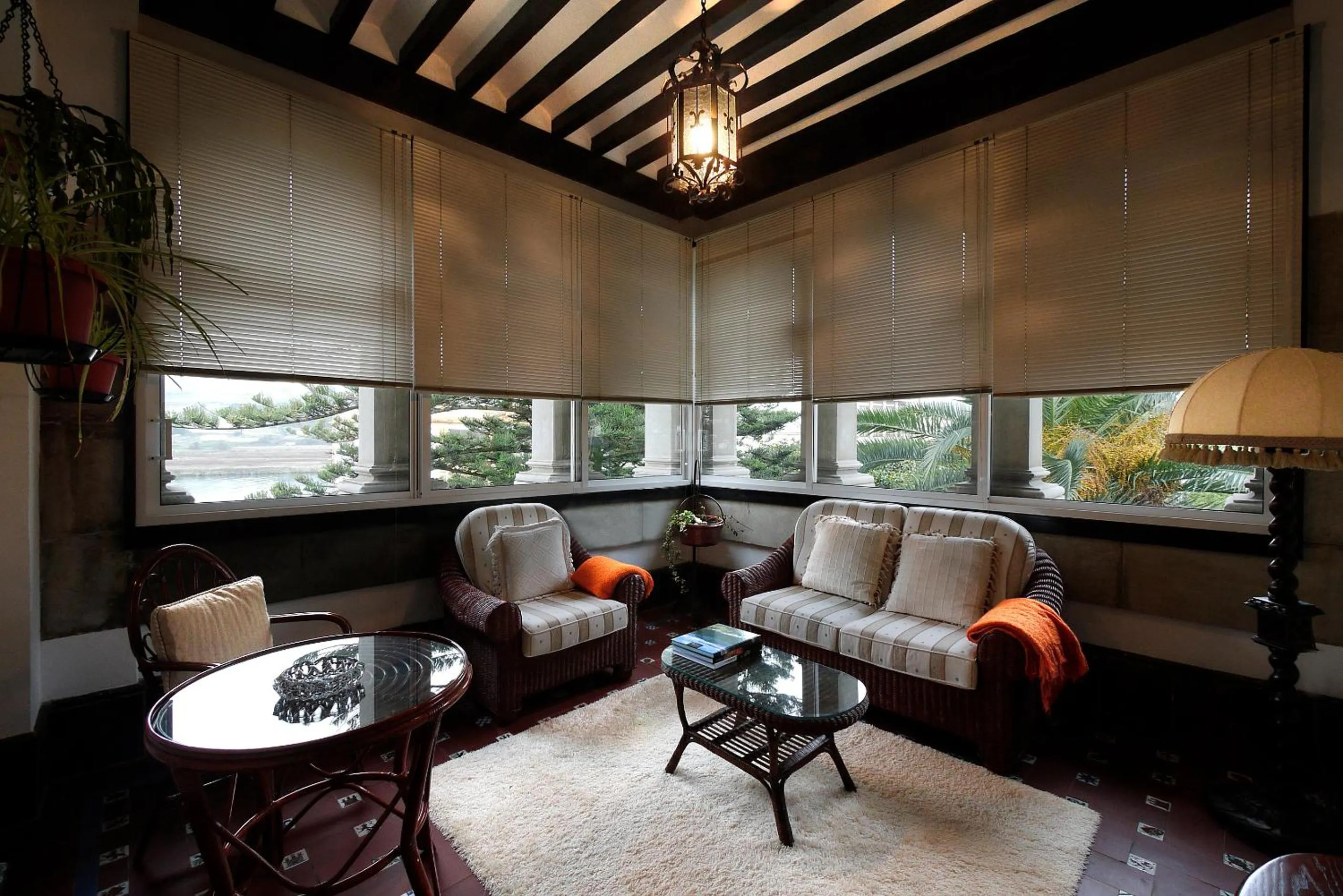 Living room in Palacio Arias