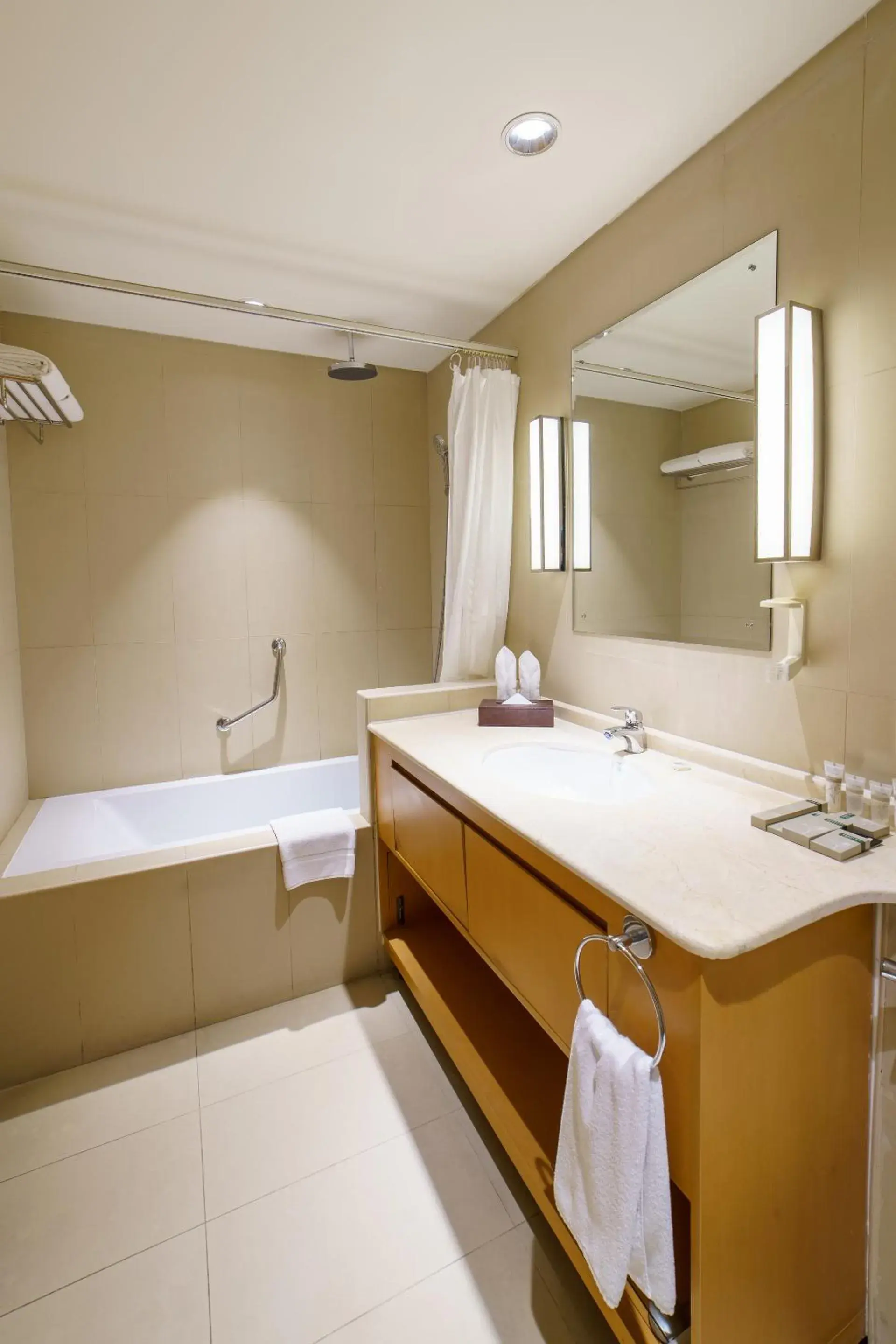 Bathroom in Levatio Suites Muscat, a member of Radisson Individuals