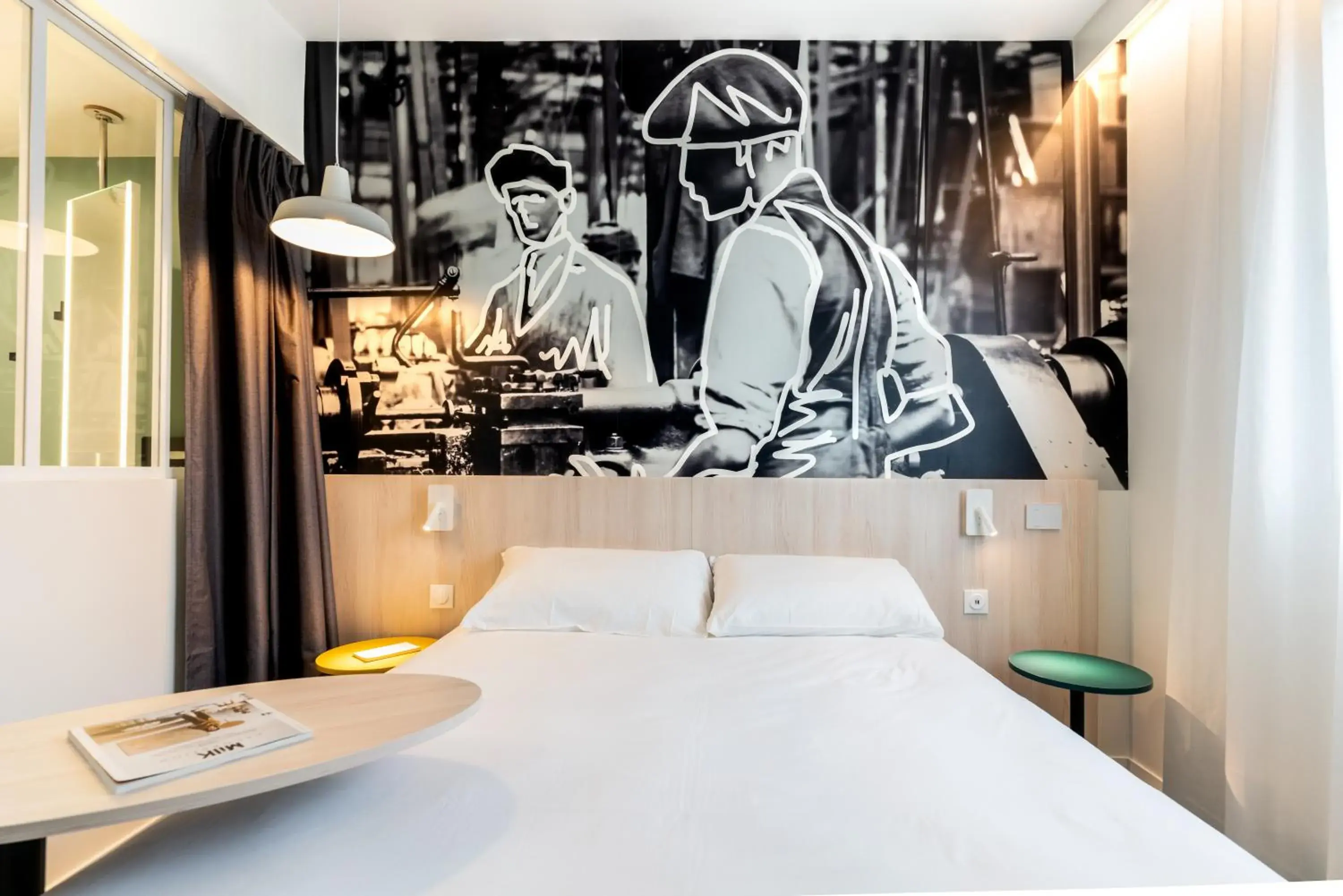 Photo of the whole room, Bed in ibis Styles Limoges Centre