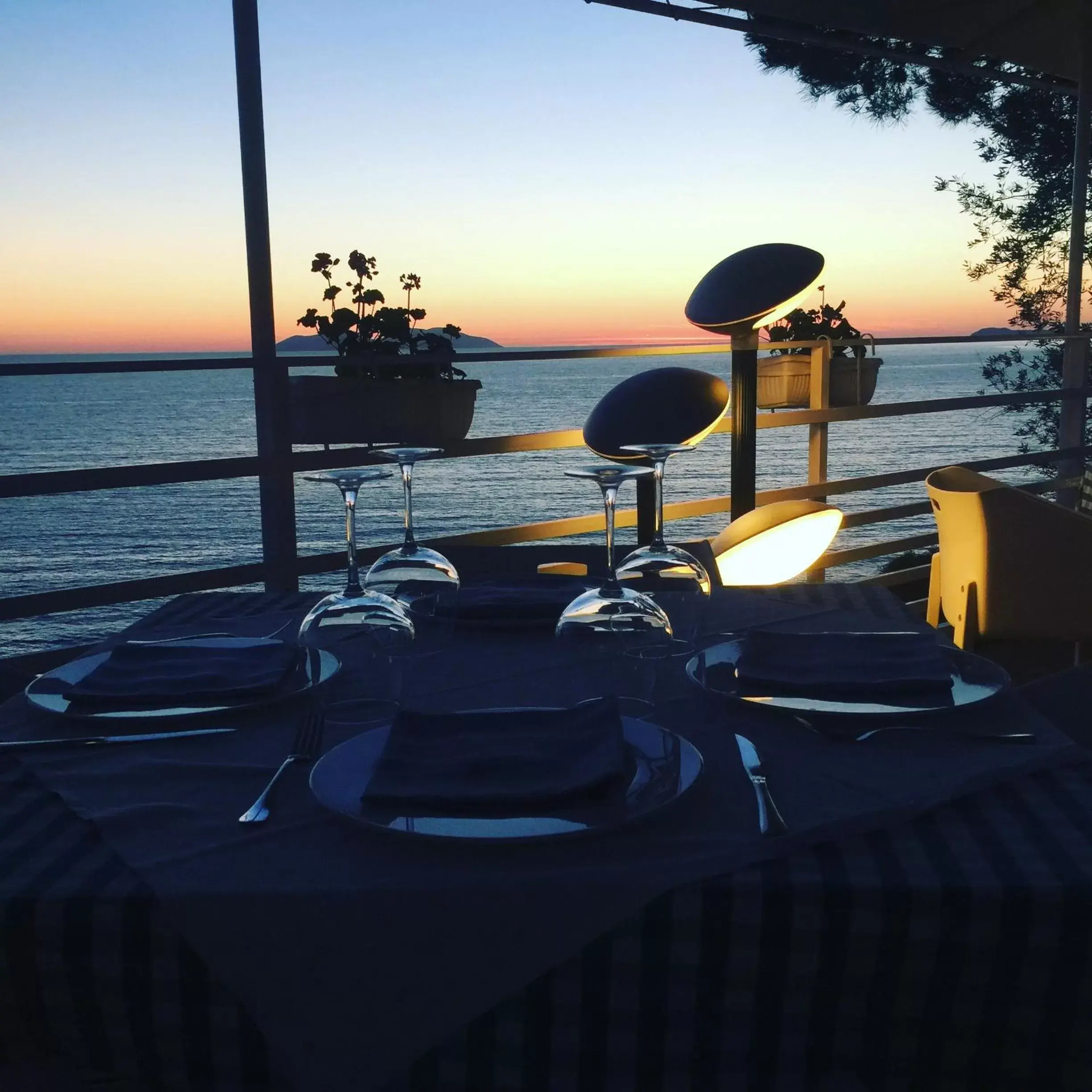 Restaurant/places to eat, Sunrise/Sunset in Le Palazzine Hotel