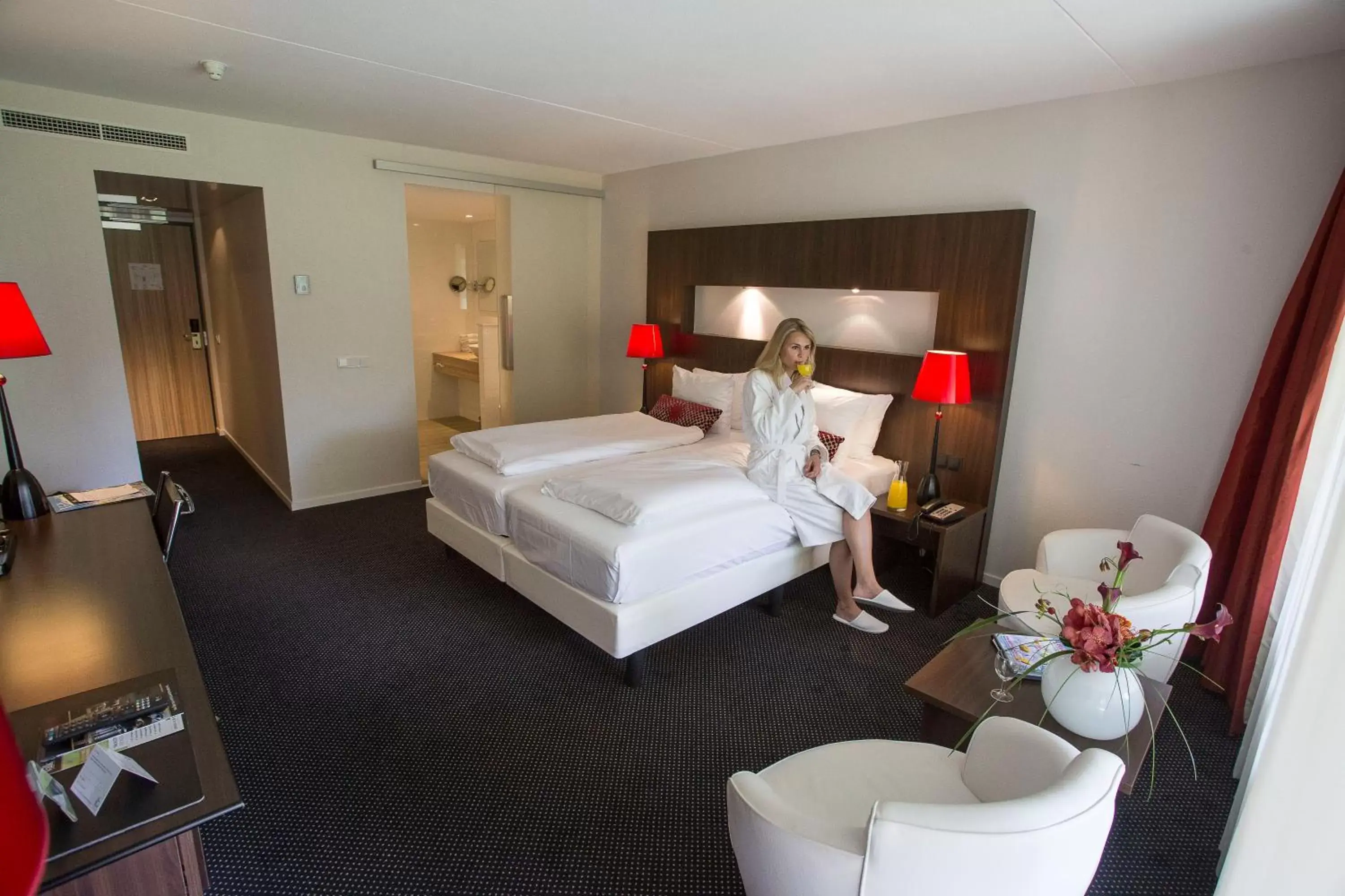 Bed in Van der Valk Hotel Assen