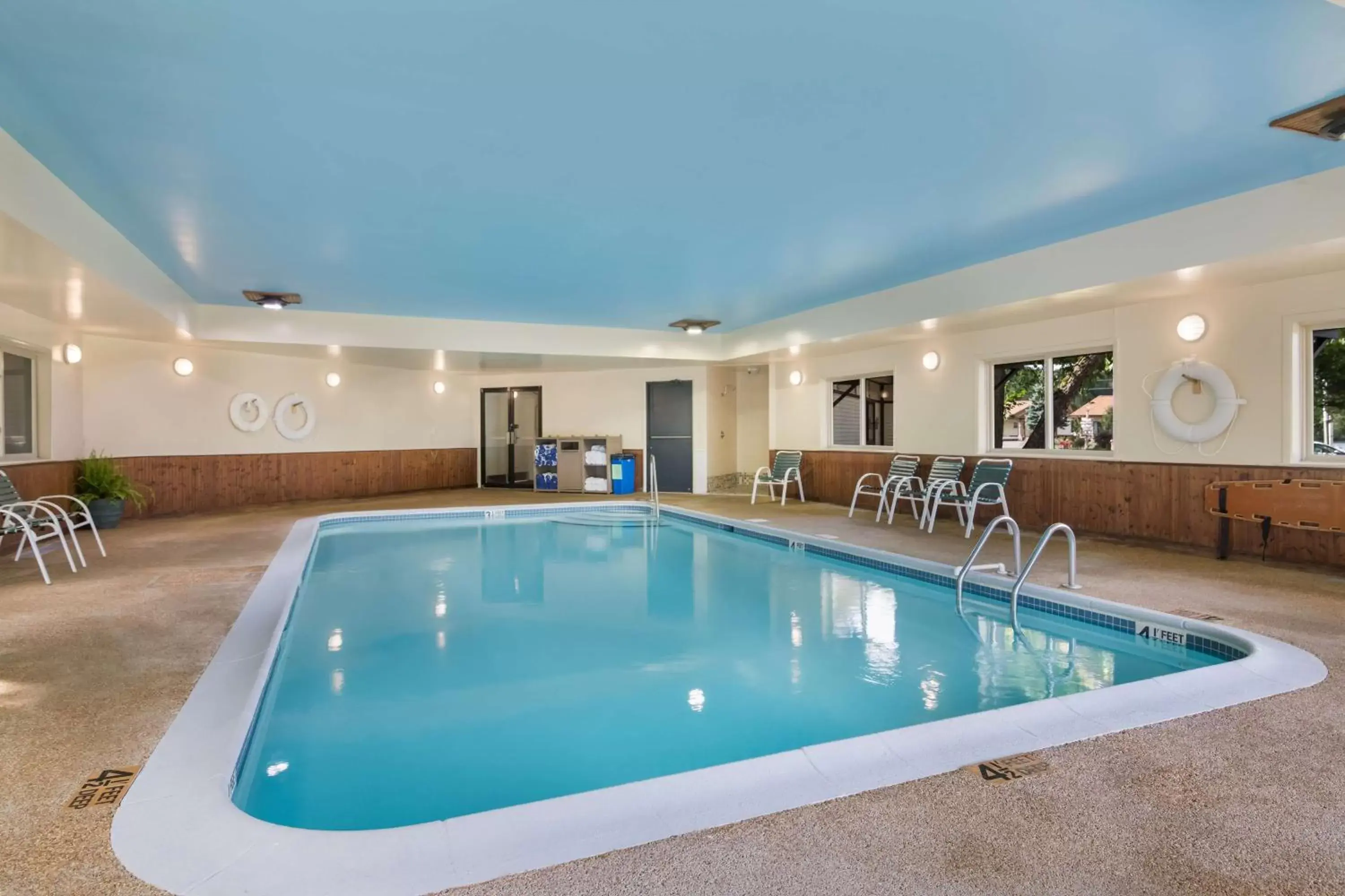 Pool view, Swimming Pool in Best Western Saranac Lake