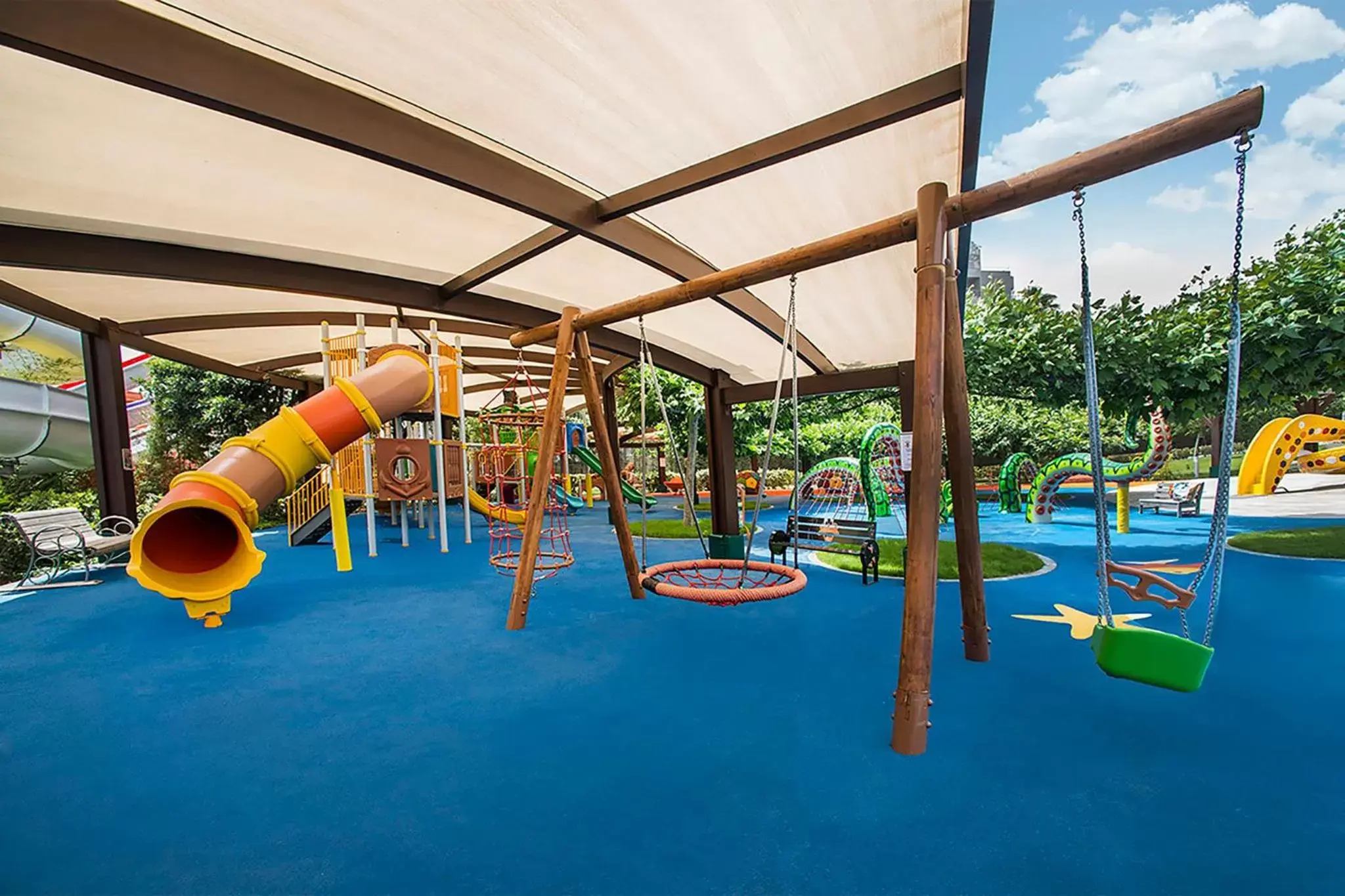 Children play ground, Water Park in Calista Luxury Resort
