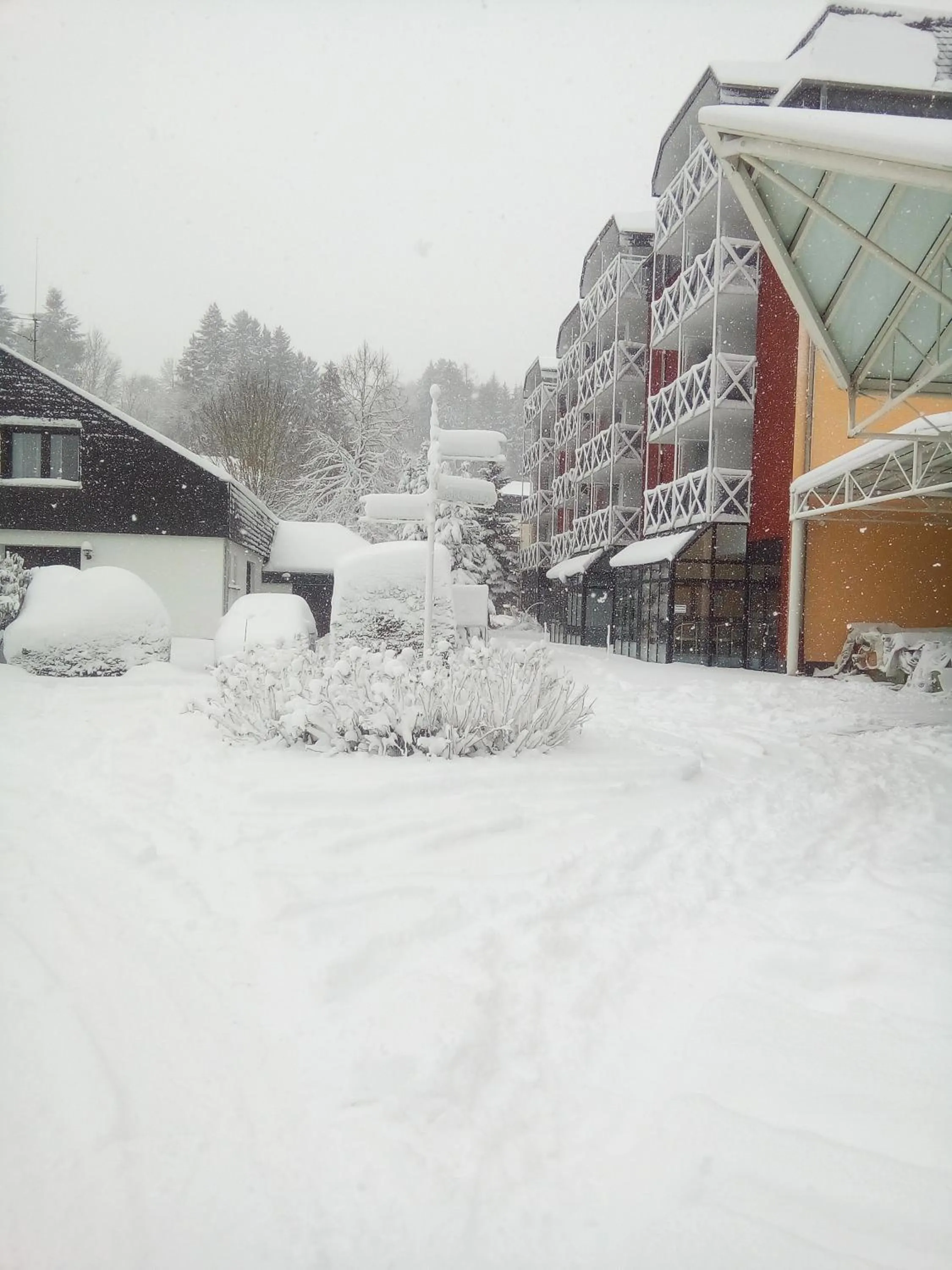 Property building in Hotel am Park