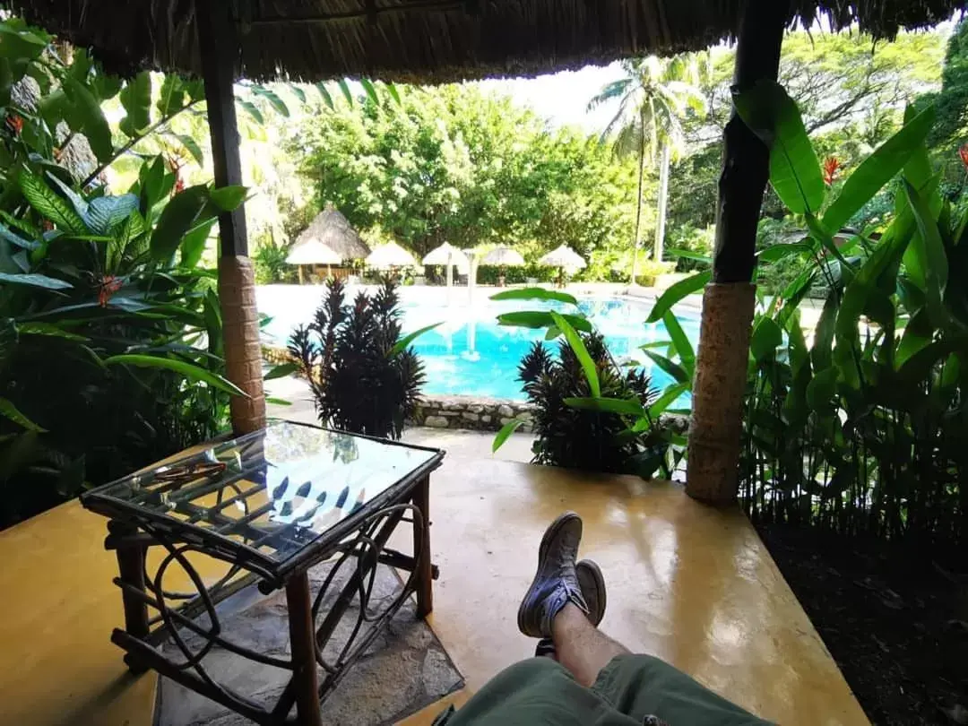 Swimming Pool in Hotel Maya Bell